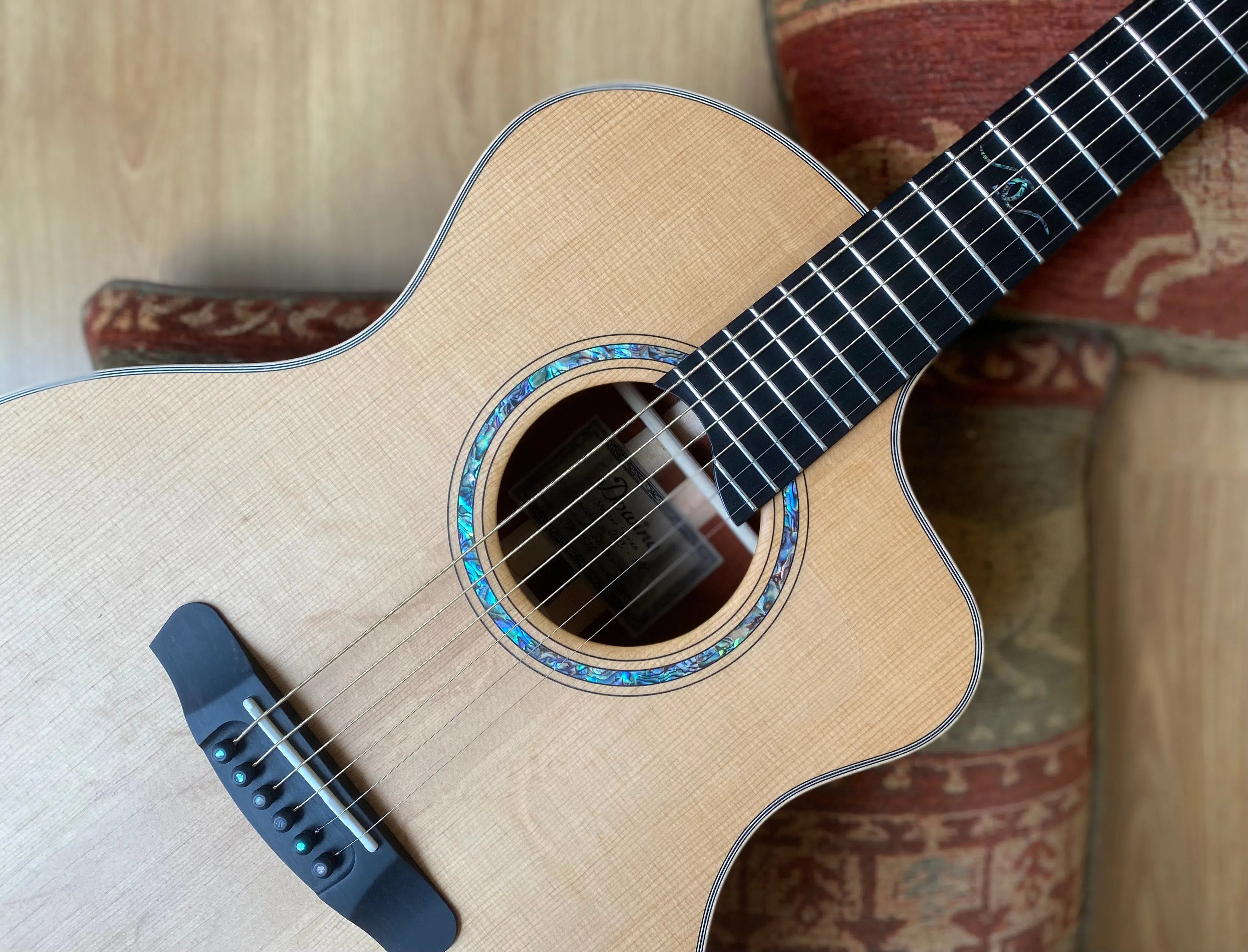 Dowina Cocobolo Trio Plate (Cocobolo III) GAC TSWS, Acoustic Guitar for sale at Richards Guitars.