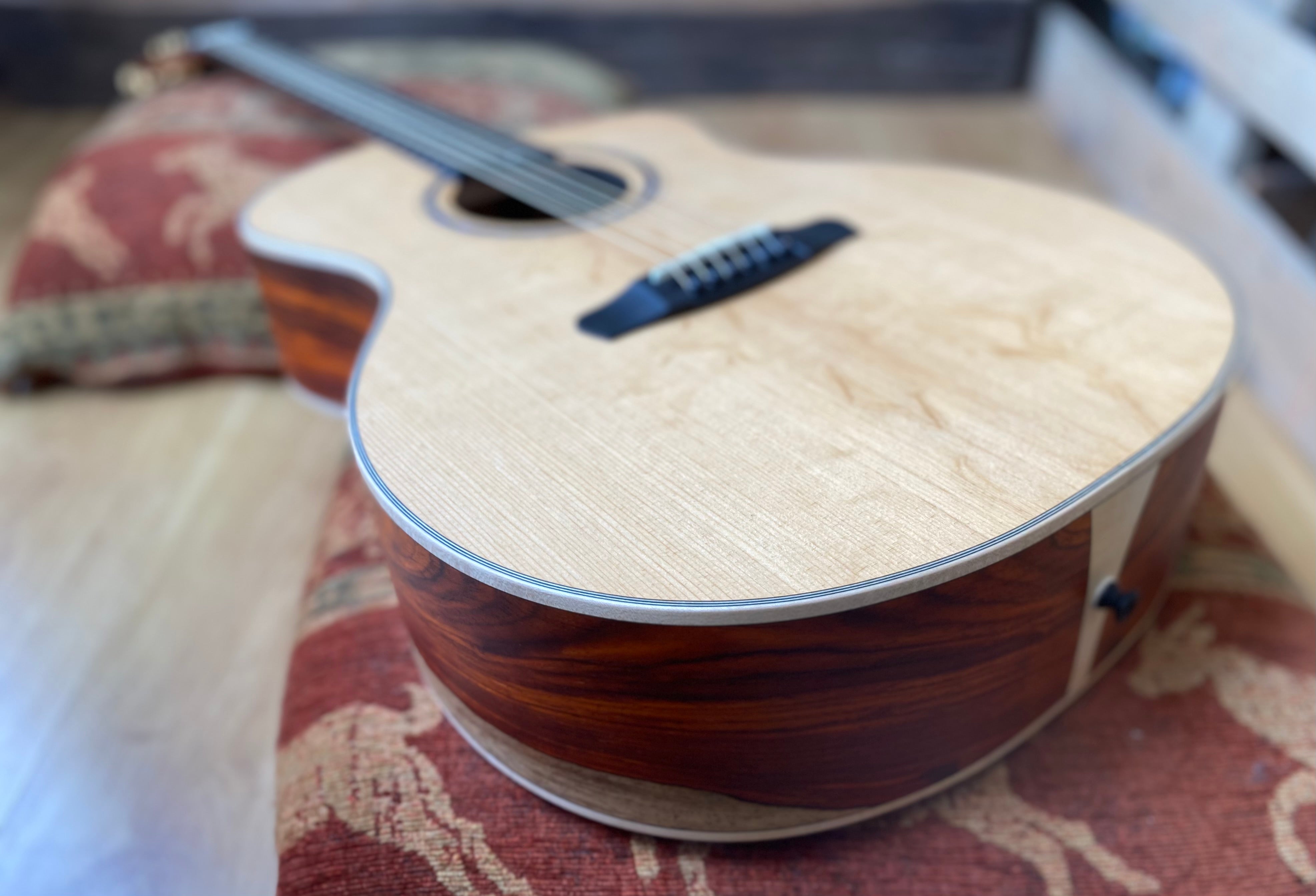 Dowina Cocobolo Trio Plate (Cocobolo III) GAC TSWS, Acoustic Guitar for sale at Richards Guitars.