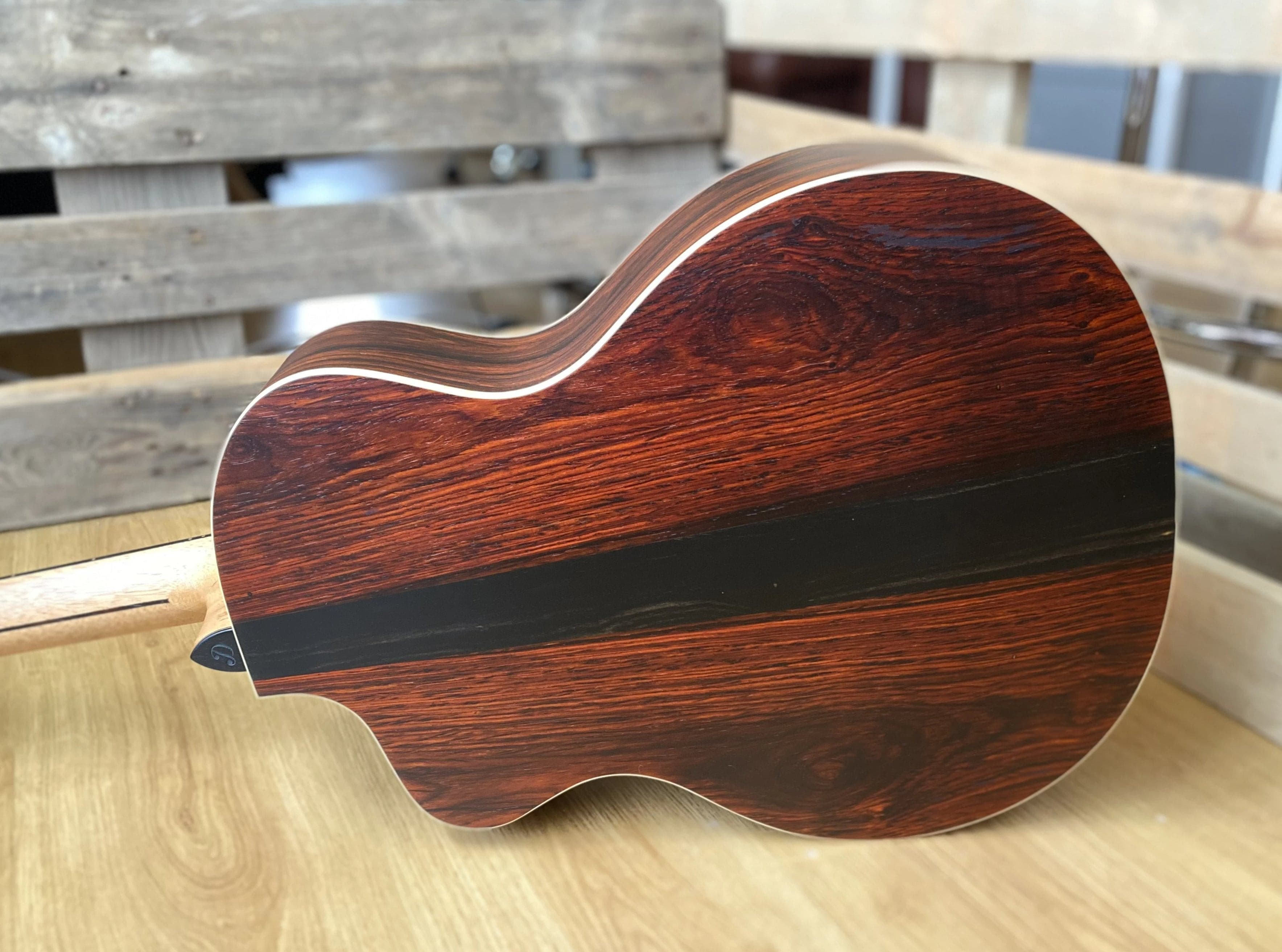 Dowina Cocobolo Trio Plate (Cocobolo III) GACE With LR Baggs Anthem, Acoustic Guitar for sale at Richards Guitars.