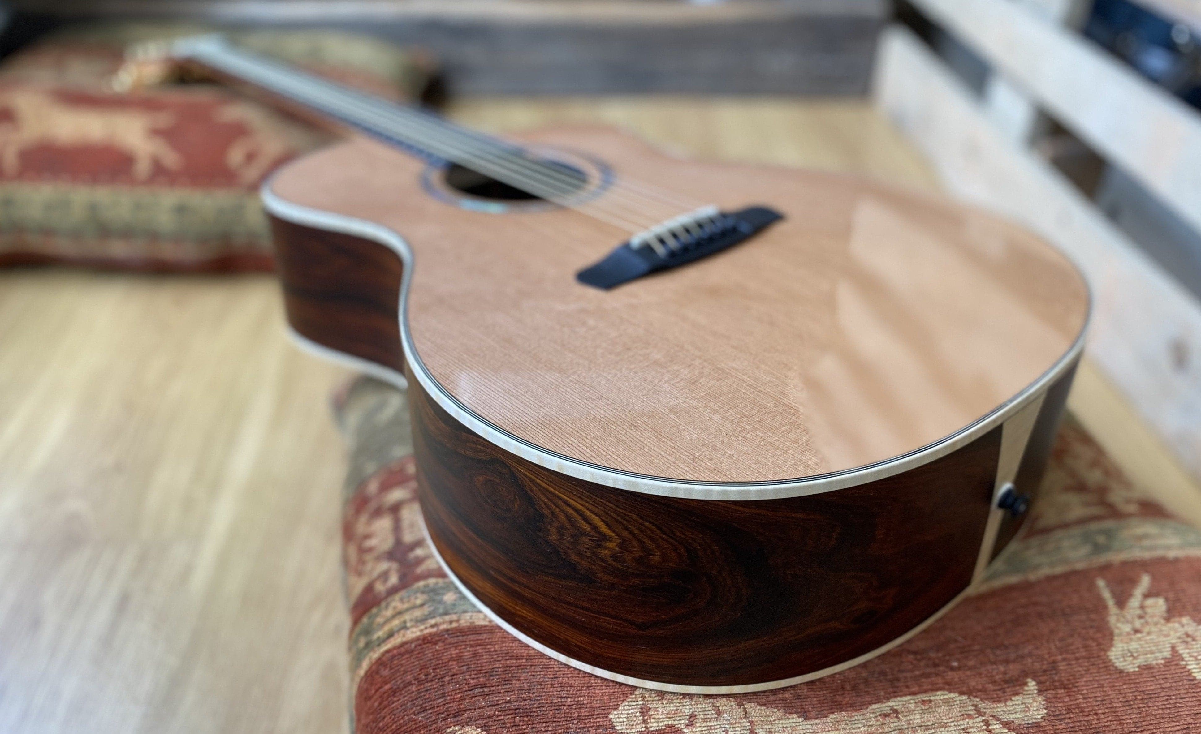 Dowina Cocobolo Trio Plate (Cocobolo III) GACE With LR Baggs Anthem, Acoustic Guitar for sale at Richards Guitars.