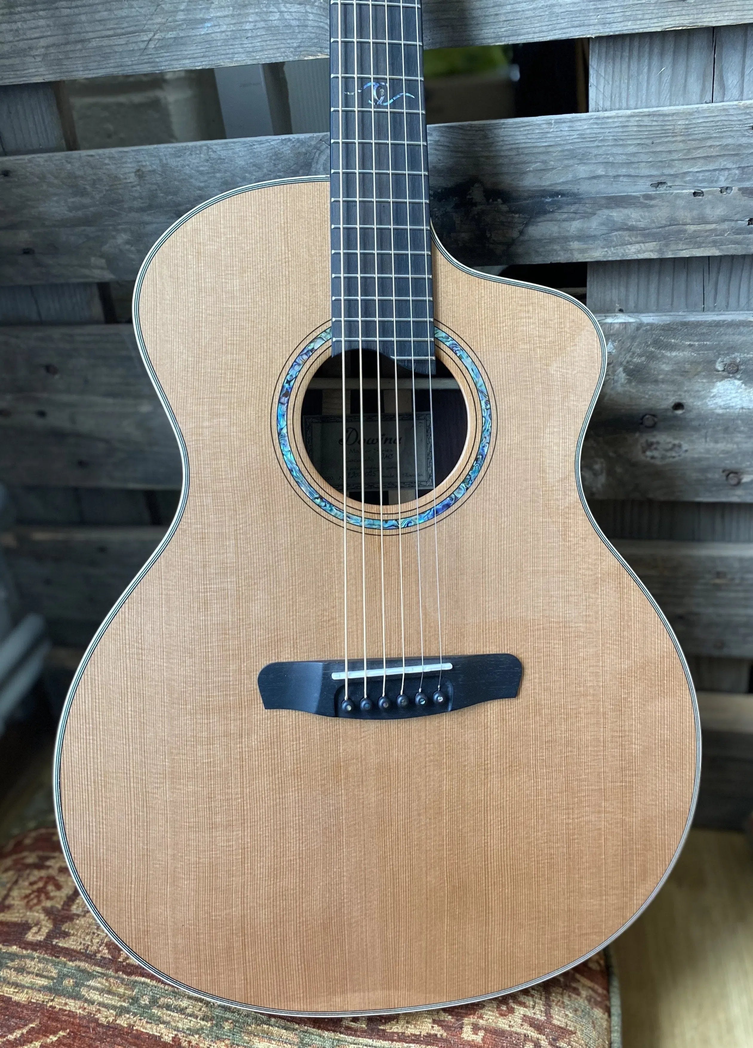 Dowina Cocobolo Trio Plate (Cocobolo III) JC, Acoustic Guitar for sale at Richards Guitars.