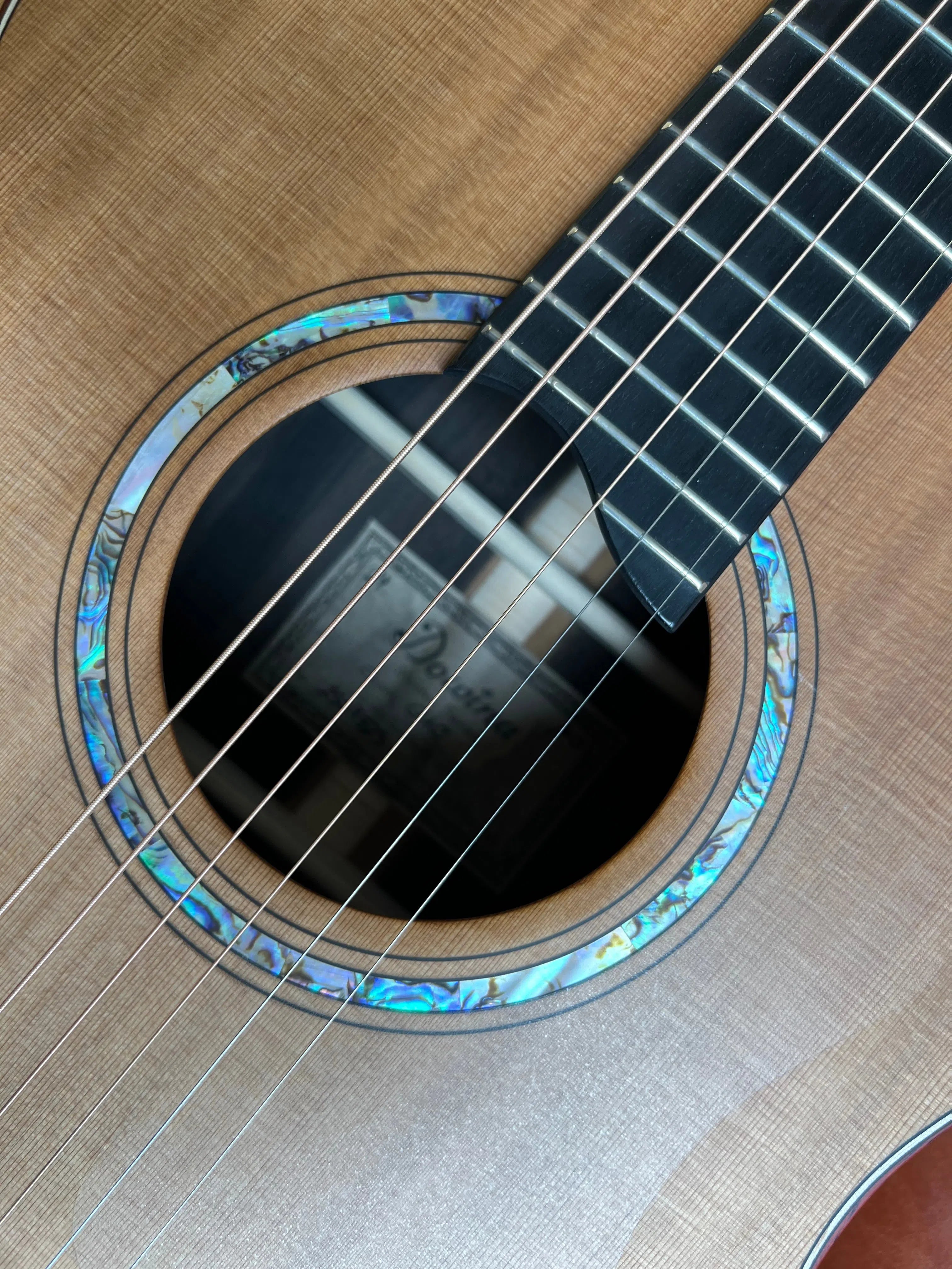 Dowina Figured Ebony GAC, Acoustic Guitar for sale at Richards Guitars.