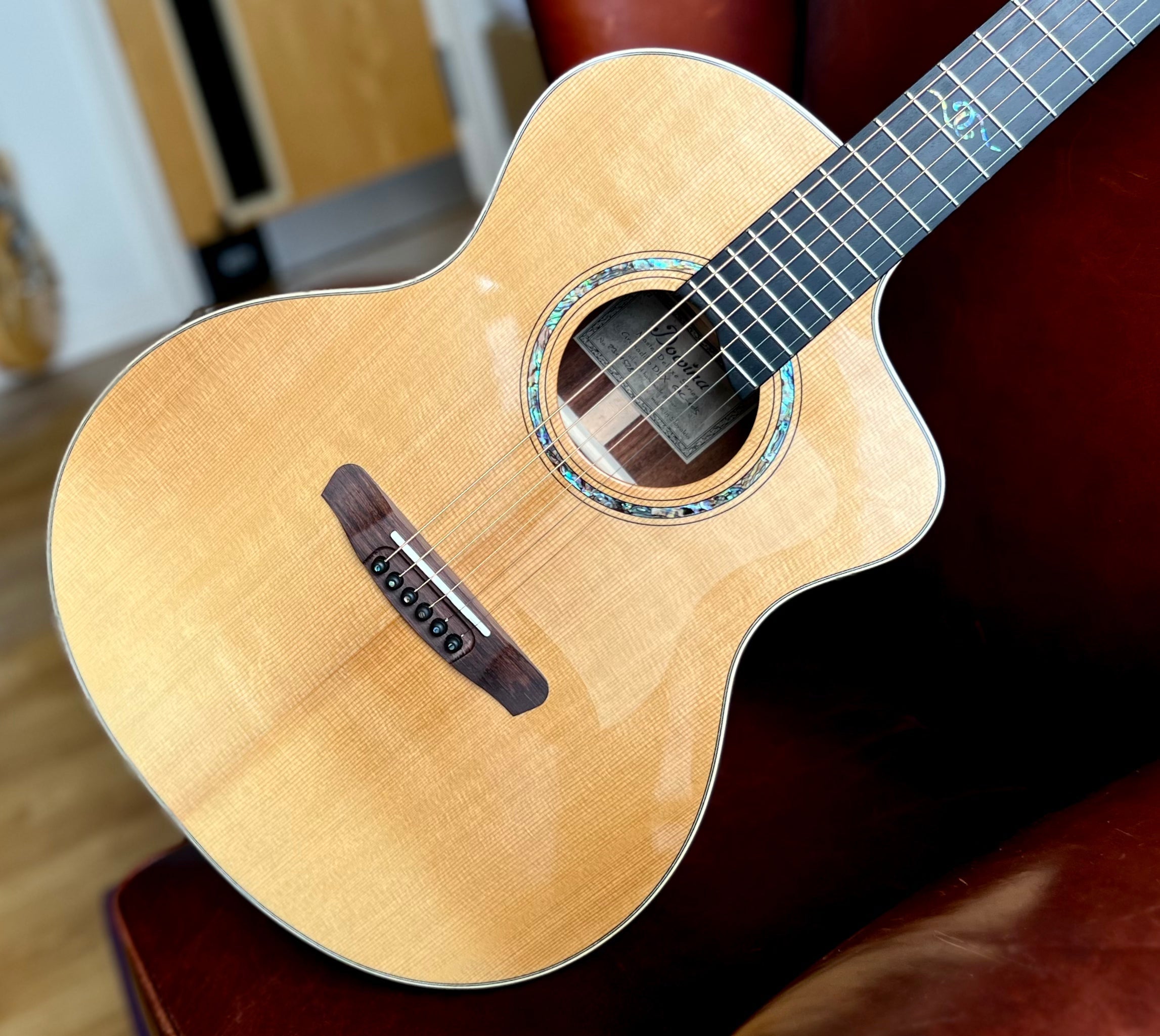 Dowina Granadillo GAC TSWS Deluxe Masters Series (Torrified Swiss Moon Spruce), Acoustic Guitar for sale at Richards Guitars.