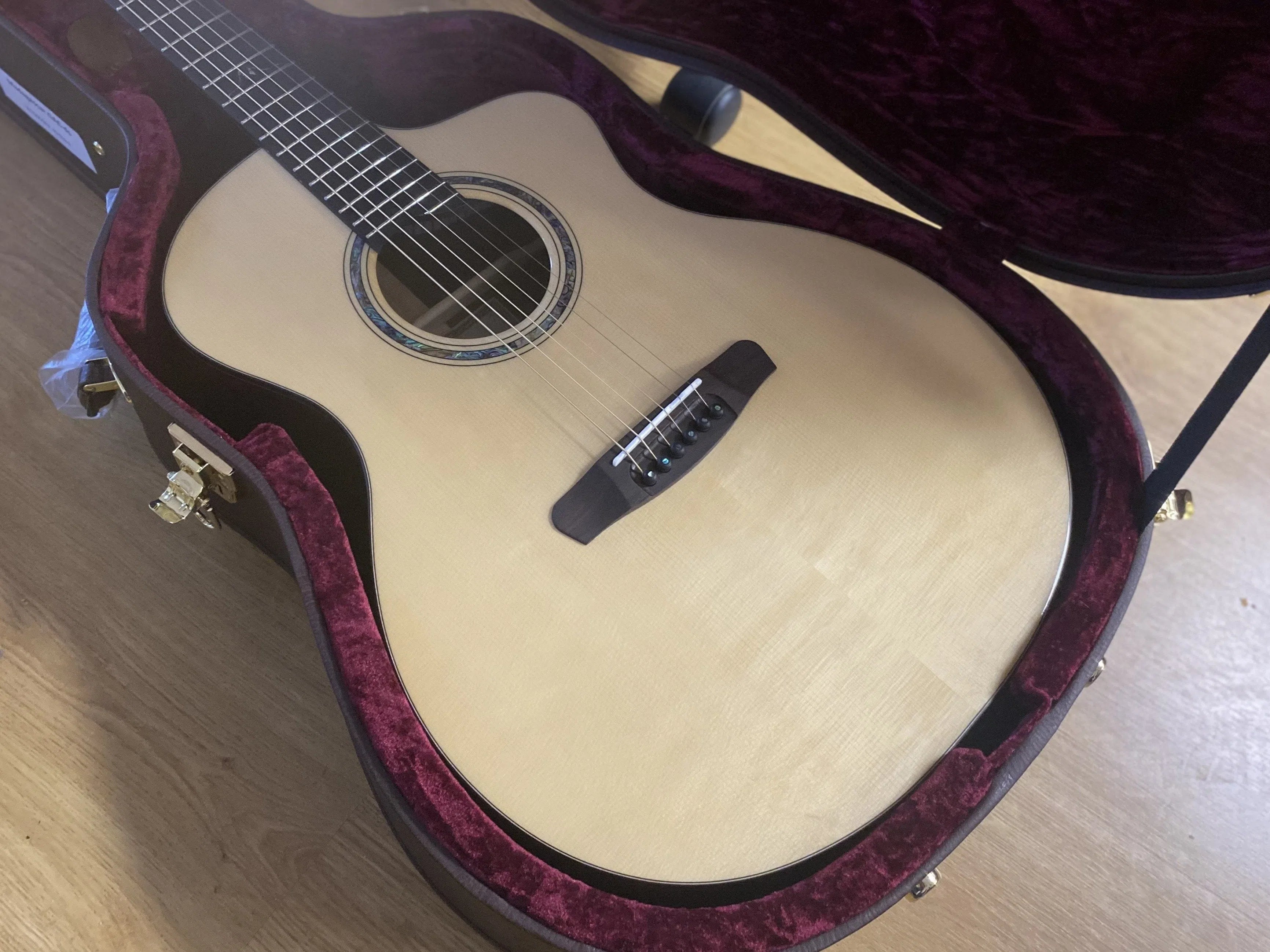 Dowina Master Build Madagascar Rosewood GAC TDS - Incredibly Rare, Acoustic Guitar for sale at Richards Guitars.