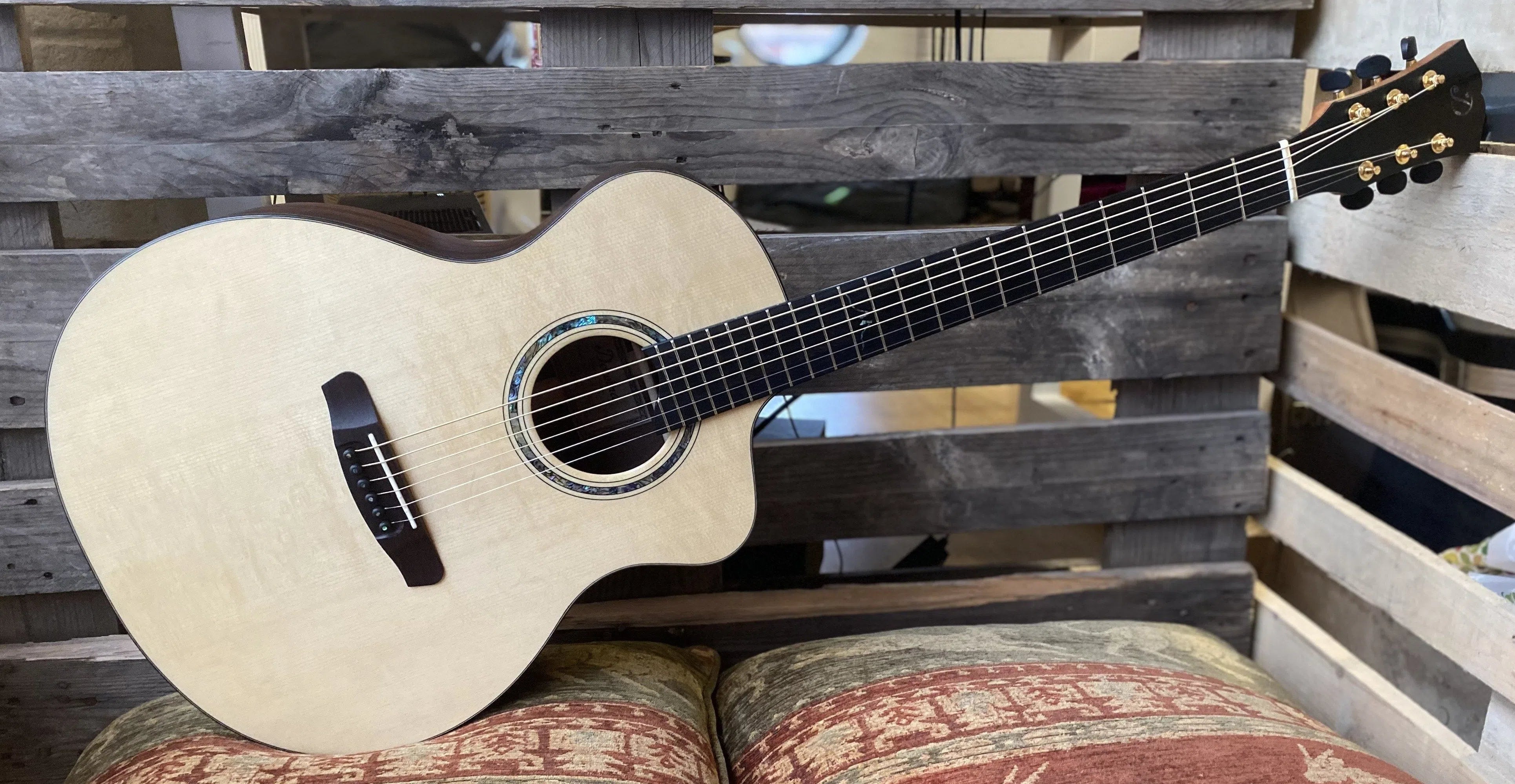 Dowina Master Build Madagascar Rosewood GAC TDS - Incredibly Rare, Acoustic Guitar for sale at Richards Guitars.