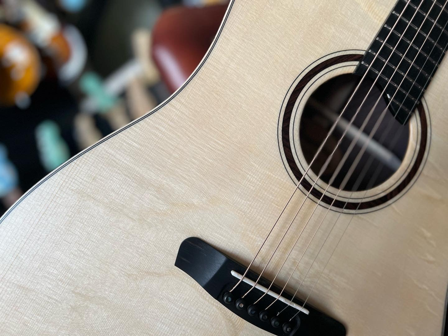 Dowina Moonage Dreadnought Swiss Moon Spruce & Rosewood Time Traveller Series, Acoustic Guitar for sale at Richards Guitars.