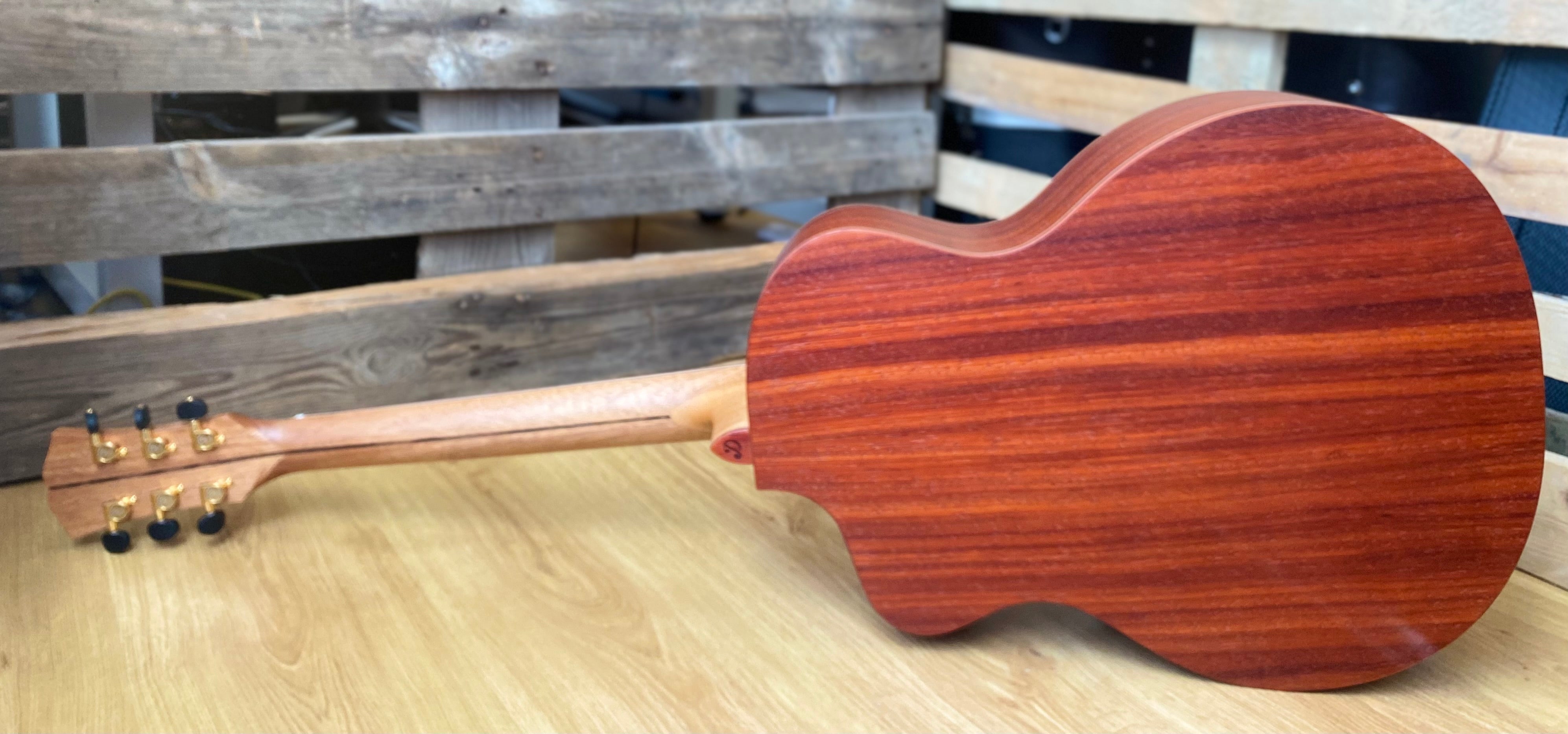 Dowina PADAUK GAC Deluxe (Torrified Swiss Moon Spruce), Acoustic Guitar for sale at Richards Guitars.