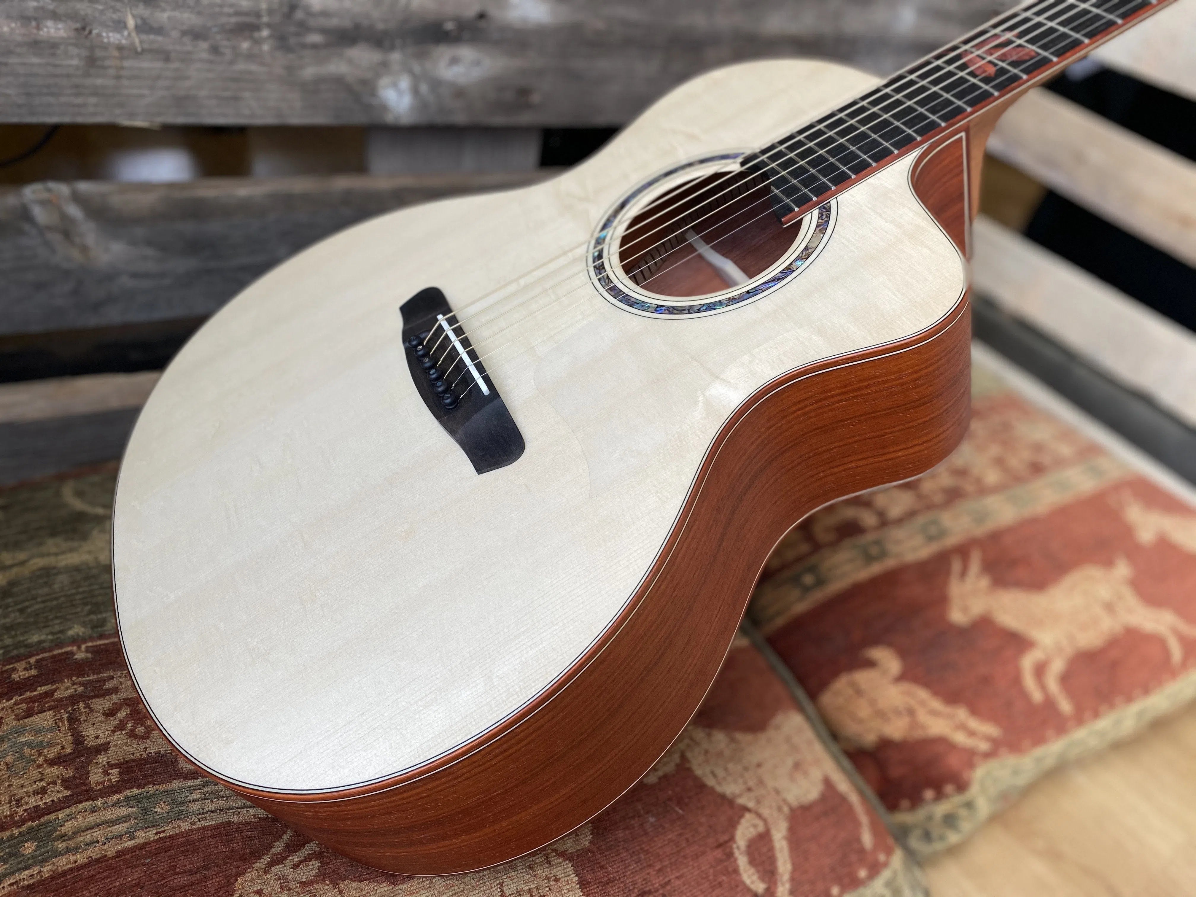 Dowina PADAUK GAC SWS (Swiss Spruce), Acoustic Guitar for sale at Richards Guitars.