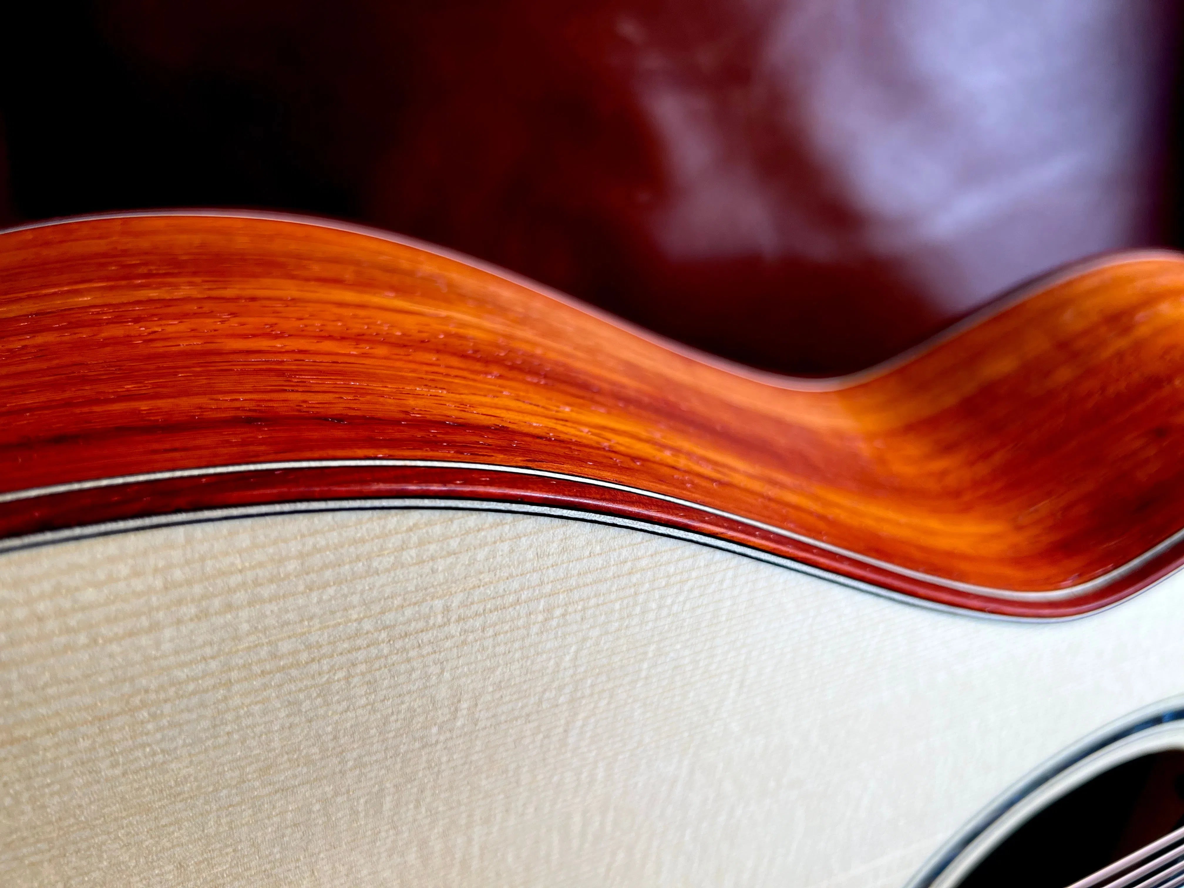 Dowina PADAUK OMG TSWS (Thermo Cured Swiss Spruce), Acoustic Guitar for sale at Richards Guitars.