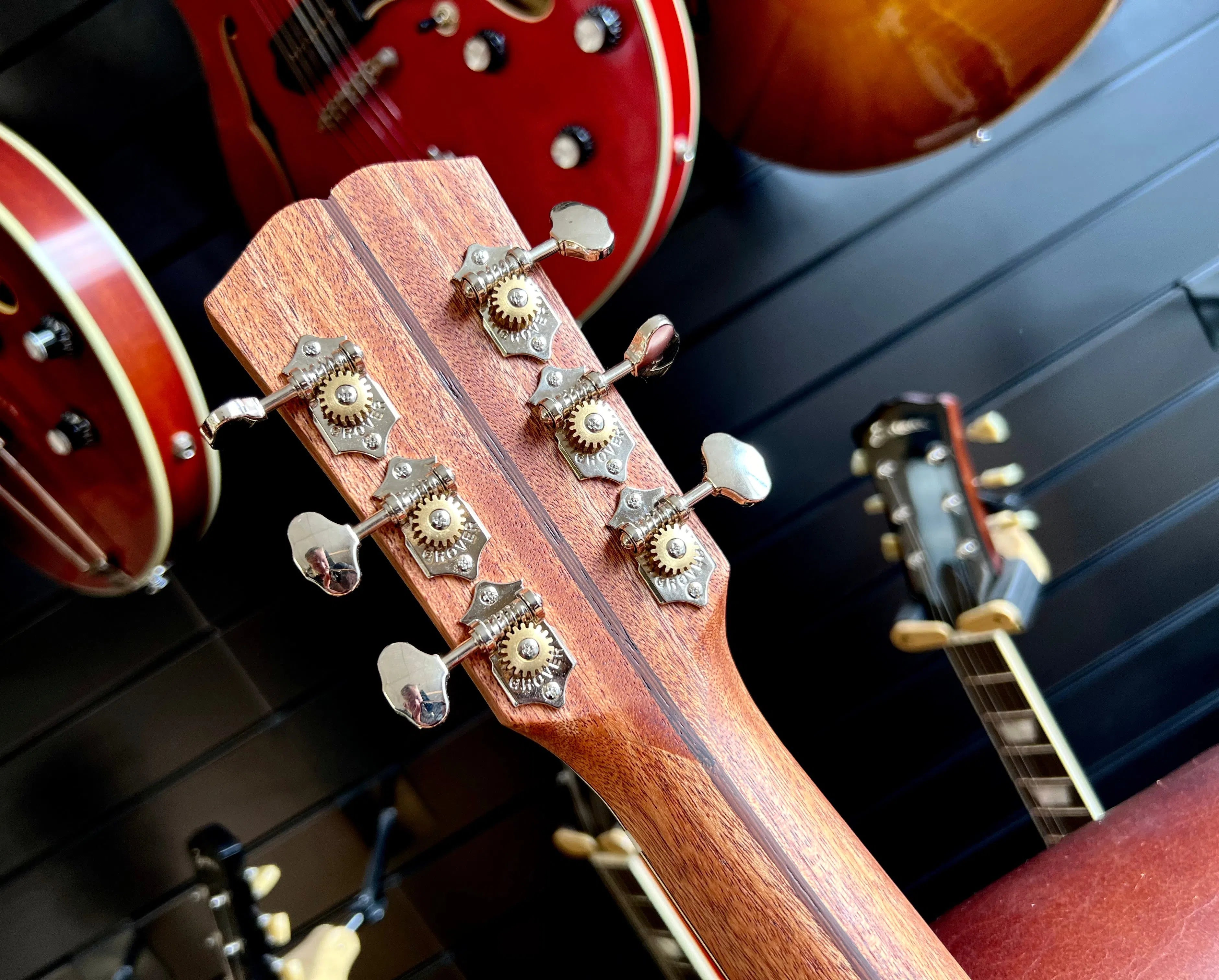 Dowina PADAUK OMG TSWS (Thermo Cured Swiss Spruce), Acoustic Guitar for sale at Richards Guitars.