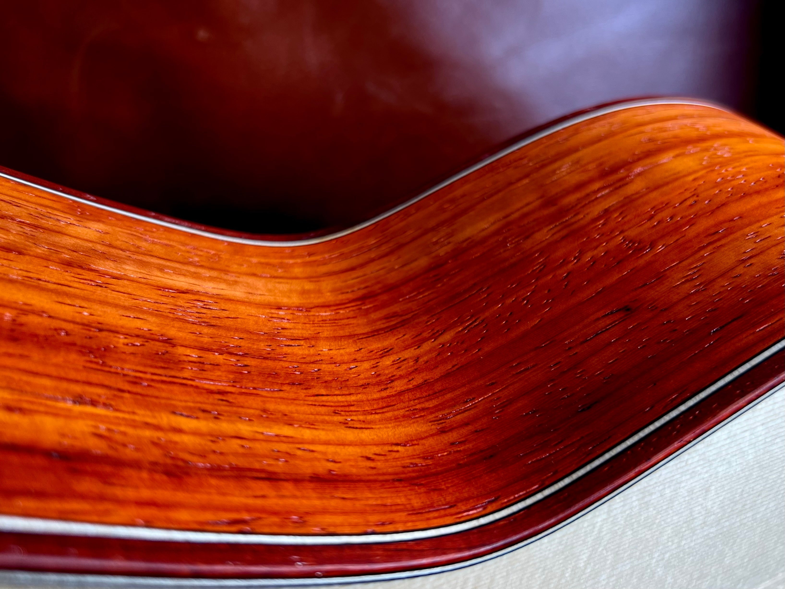 Dowina PADAUK OMG TSWS (Thermo Cured Swiss Spruce), Acoustic Guitar for sale at Richards Guitars.