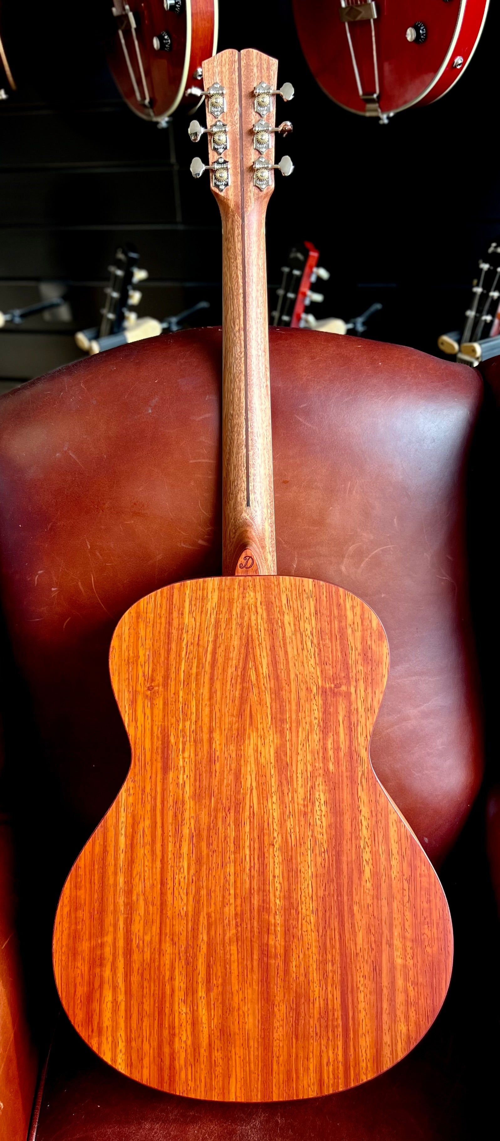 Dowina PADAUK OMG TSWS (Thermo Cured Swiss Spruce), Acoustic Guitar for sale at Richards Guitars.