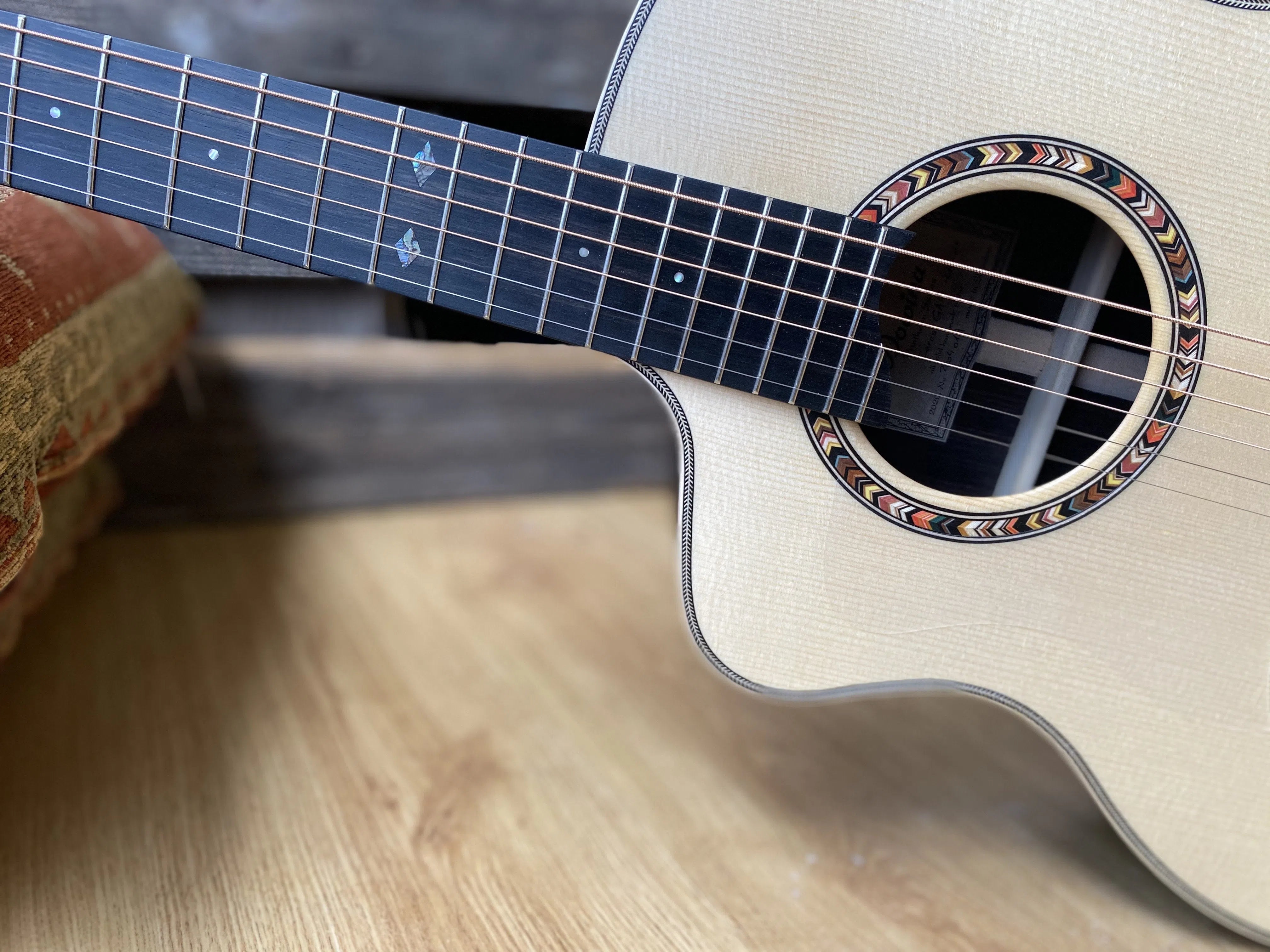 Dowina Rosewood (Ceres) Dolomite Spruce Cutawatay Left Handed, Acoustic Guitar for sale at Richards Guitars.