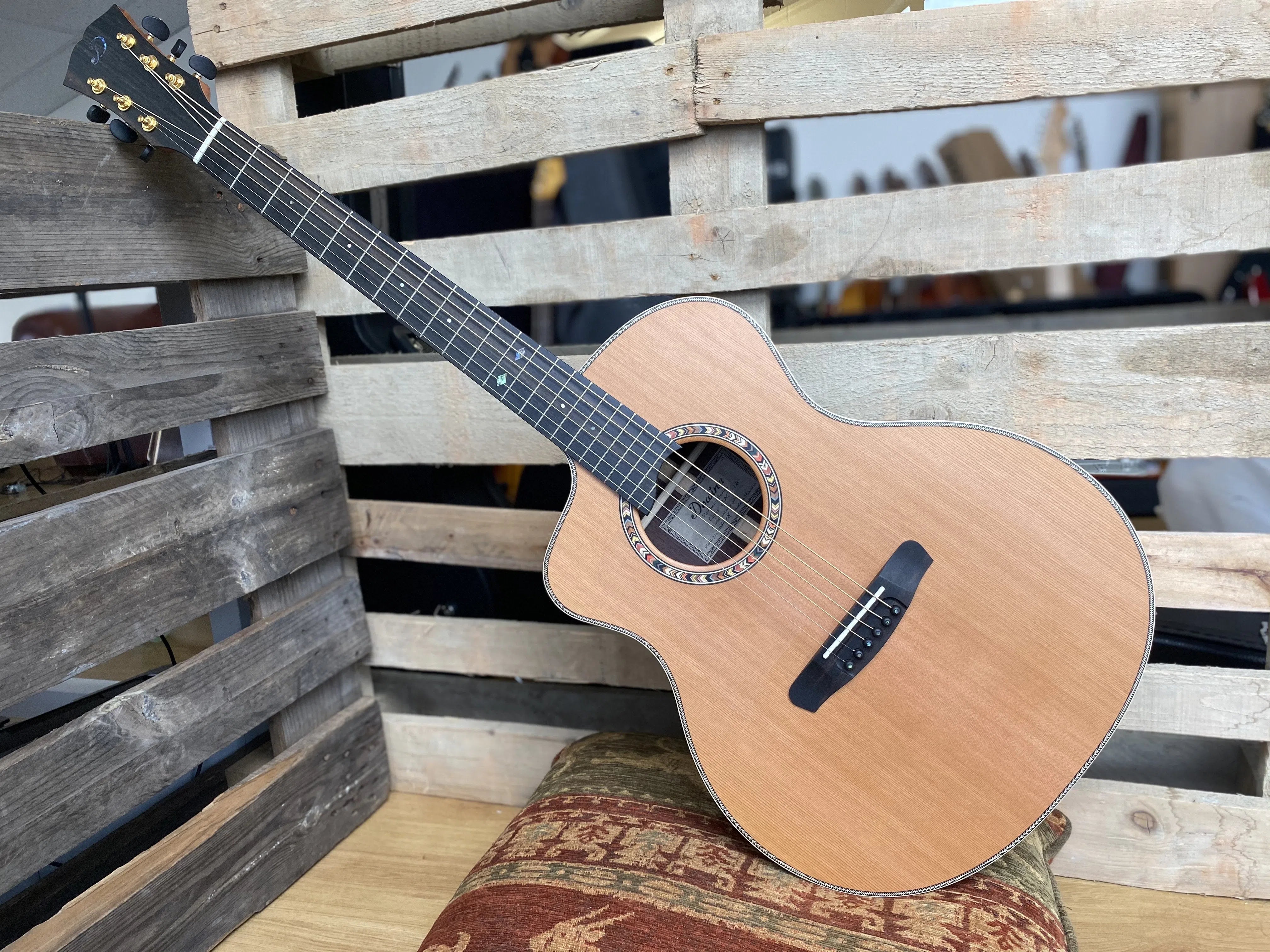 Dowina Rosewood (Ceres) GAC Cedar Top Left Handed, Acoustic Guitar for sale at Richards Guitars.