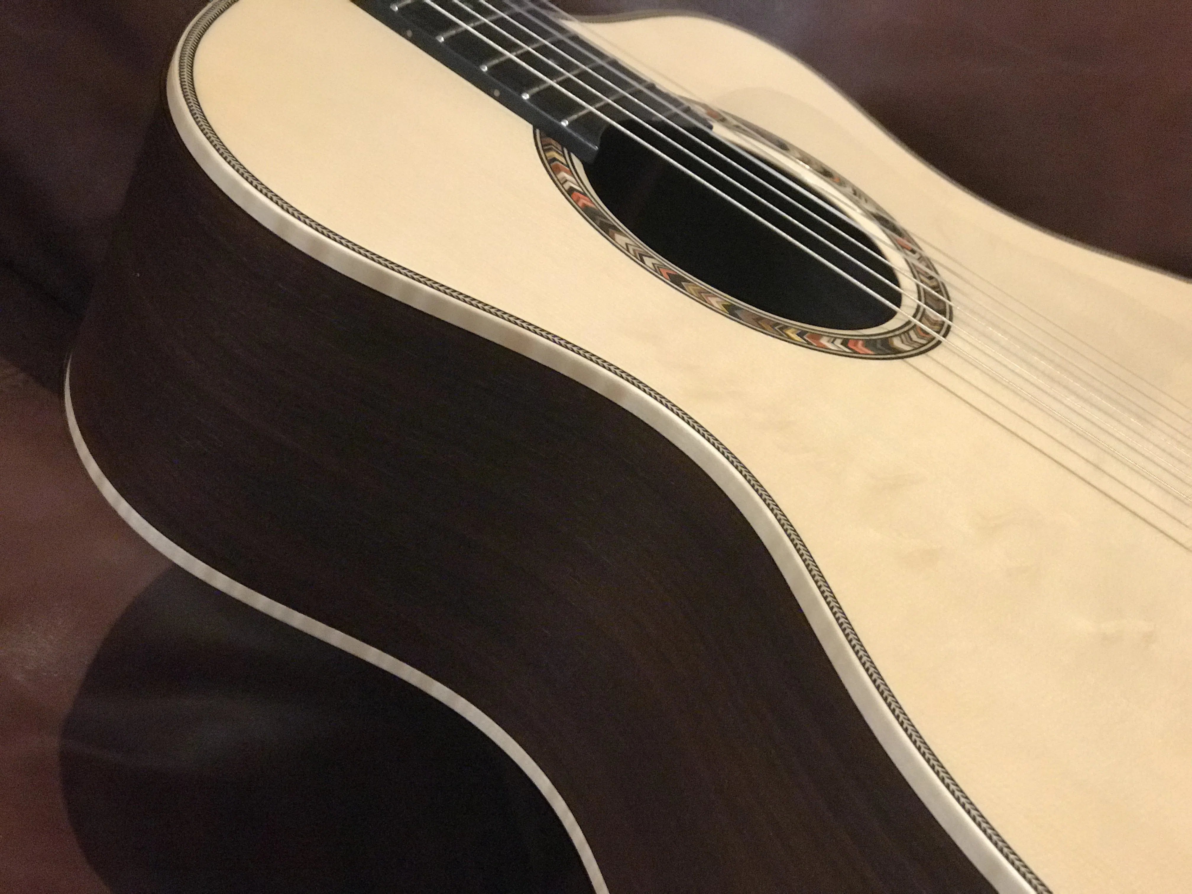 Dowina Rosewood (Ceres) HC-S Hybrid Nylon String Cutaway, Nylon Strung Guitar for sale at Richards Guitars.