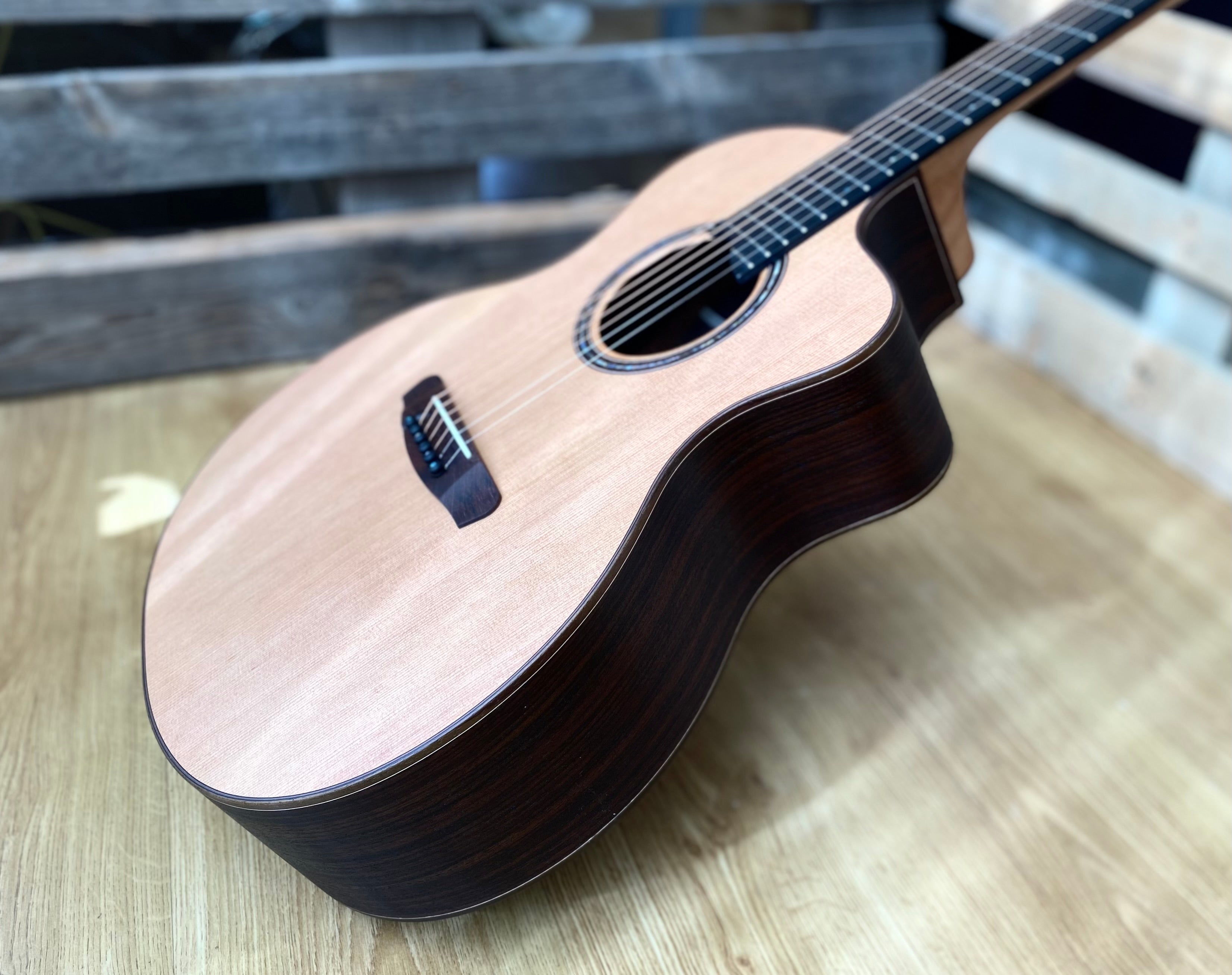 Dowina Rosewood GAC Deluxe With Torrified Swiss Moon Spruce, Acoustic Guitar for sale at Richards Guitars.