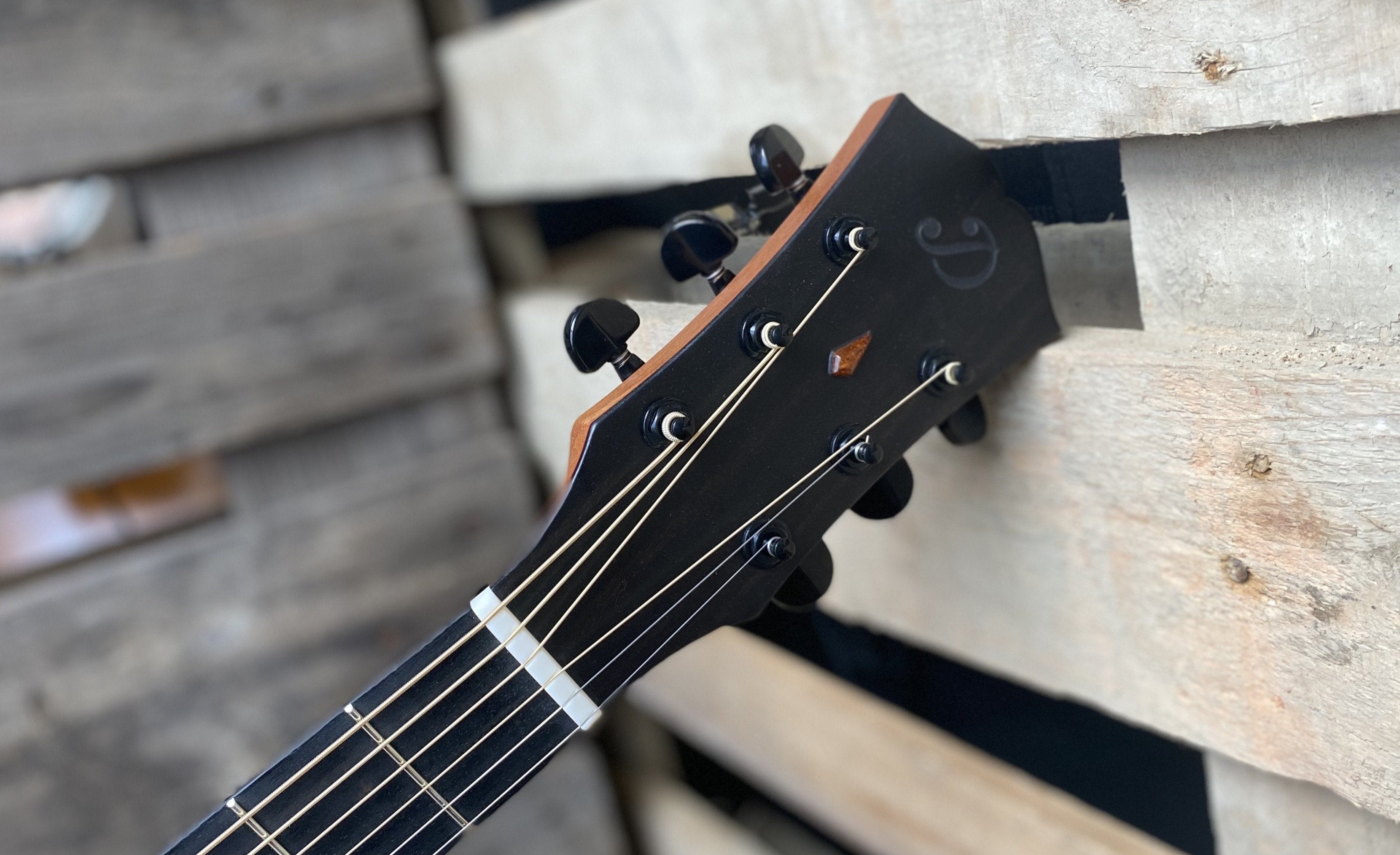 Dowina Rosewood / Maple / Rosewood Trio Plate (Amber Road) With Dolomite Spruce Top, Acoustic Guitar for sale at Richards Guitars.