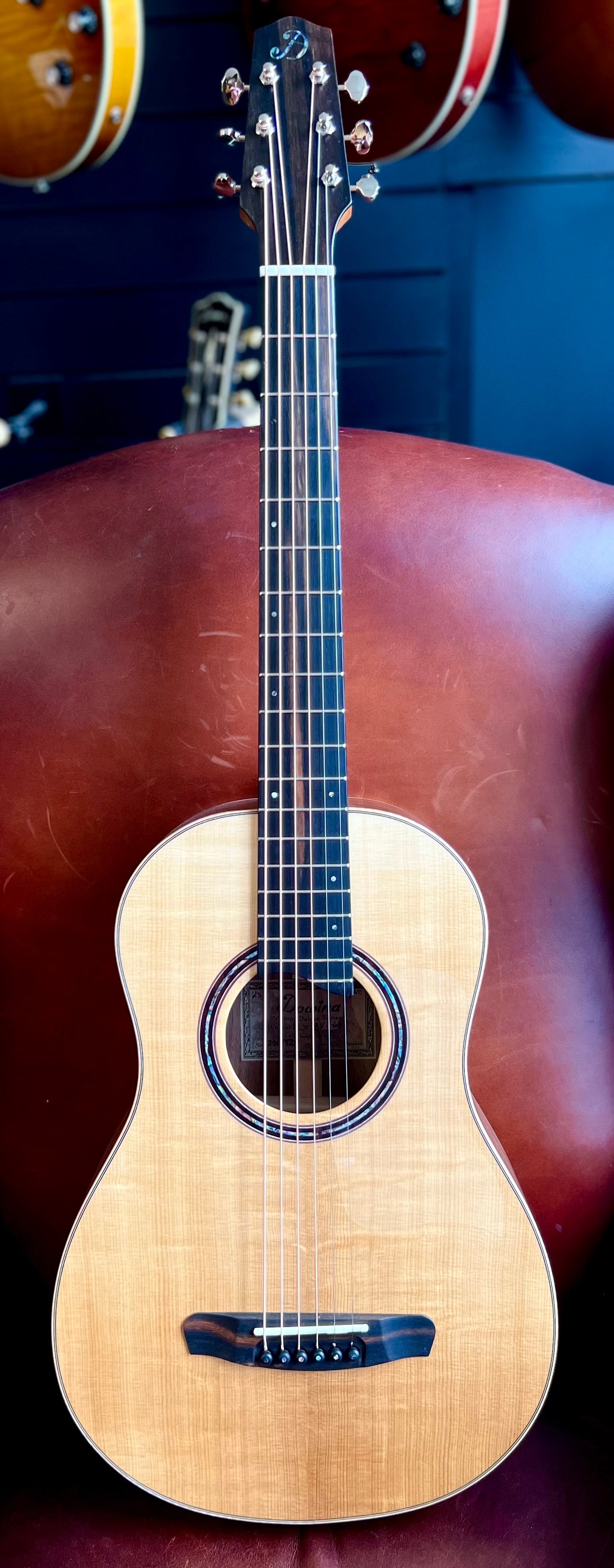 Dowina Walnut BV Deluxe Torrified Swiss Moon Spruce, Acoustic Guitar for sale at Richards Guitars.