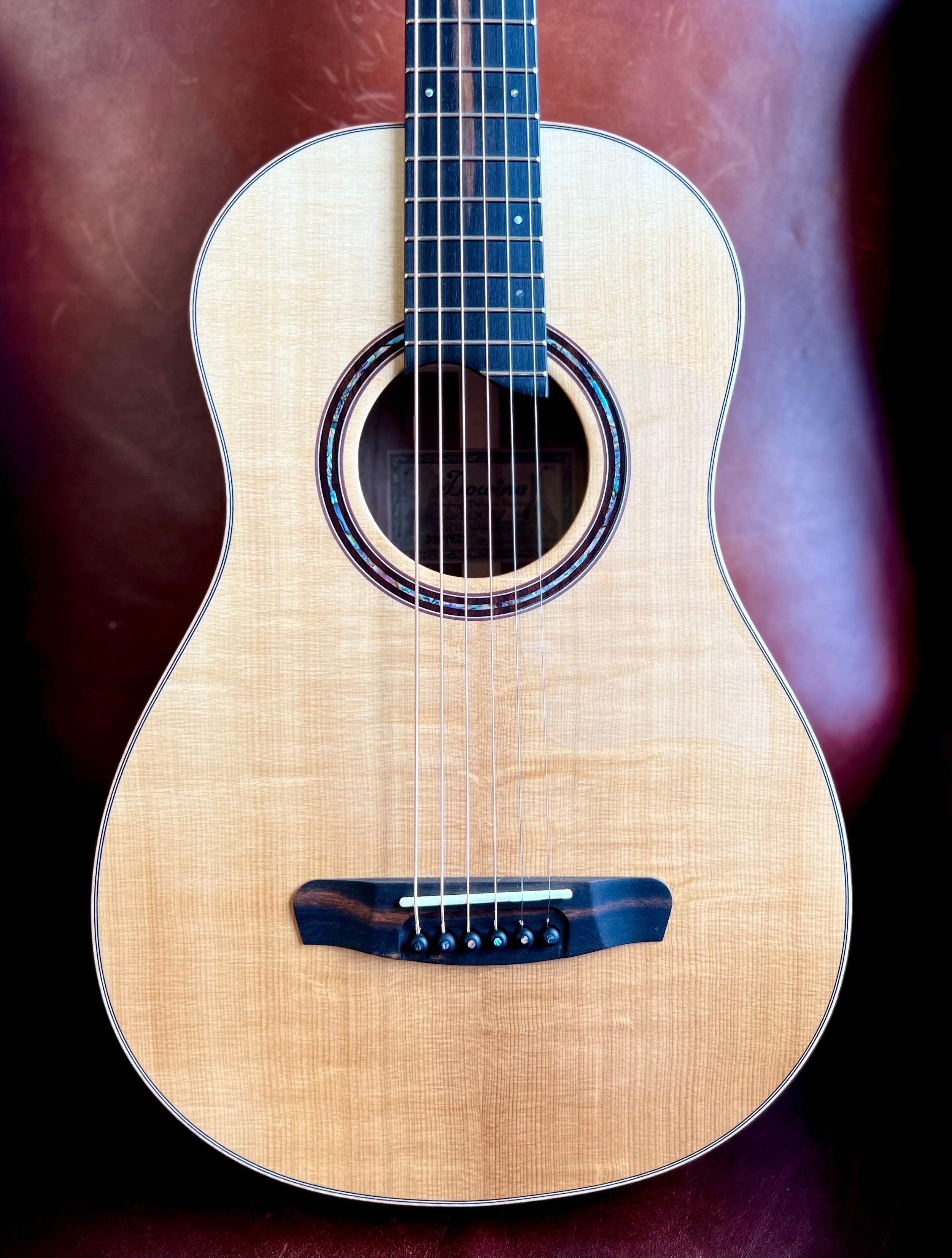 Dowina Walnut BV Deluxe Torrified Swiss Moon Spruce, Acoustic Guitar for sale at Richards Guitars.