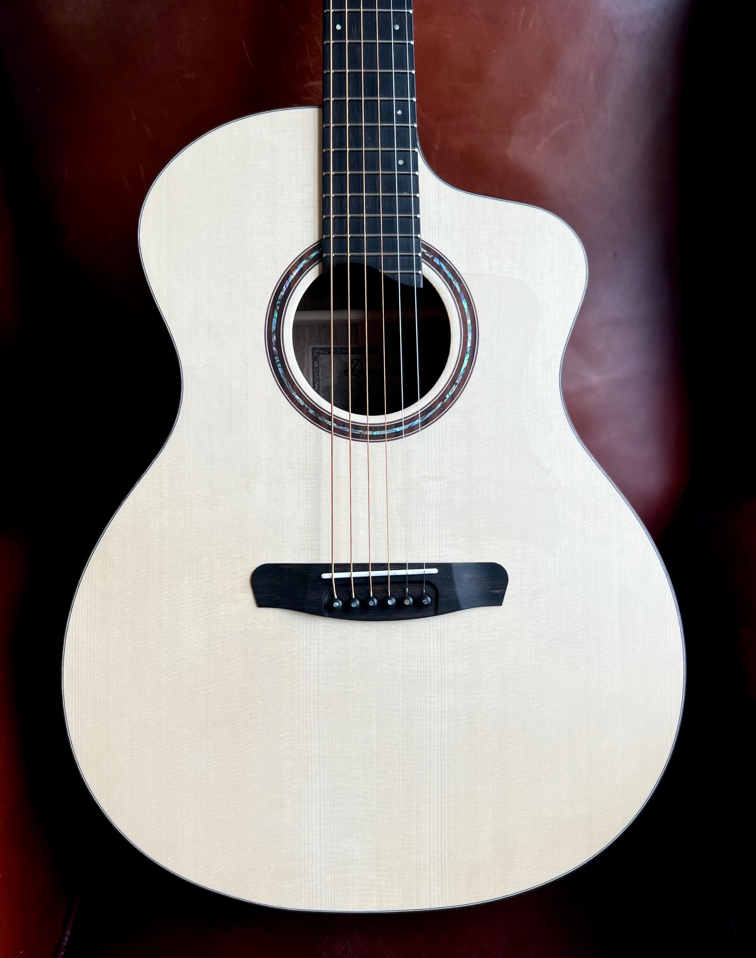 Dowina Walnut GAC Swiss Moon Spruce, Acoustic Guitar for sale at Richards Guitars.