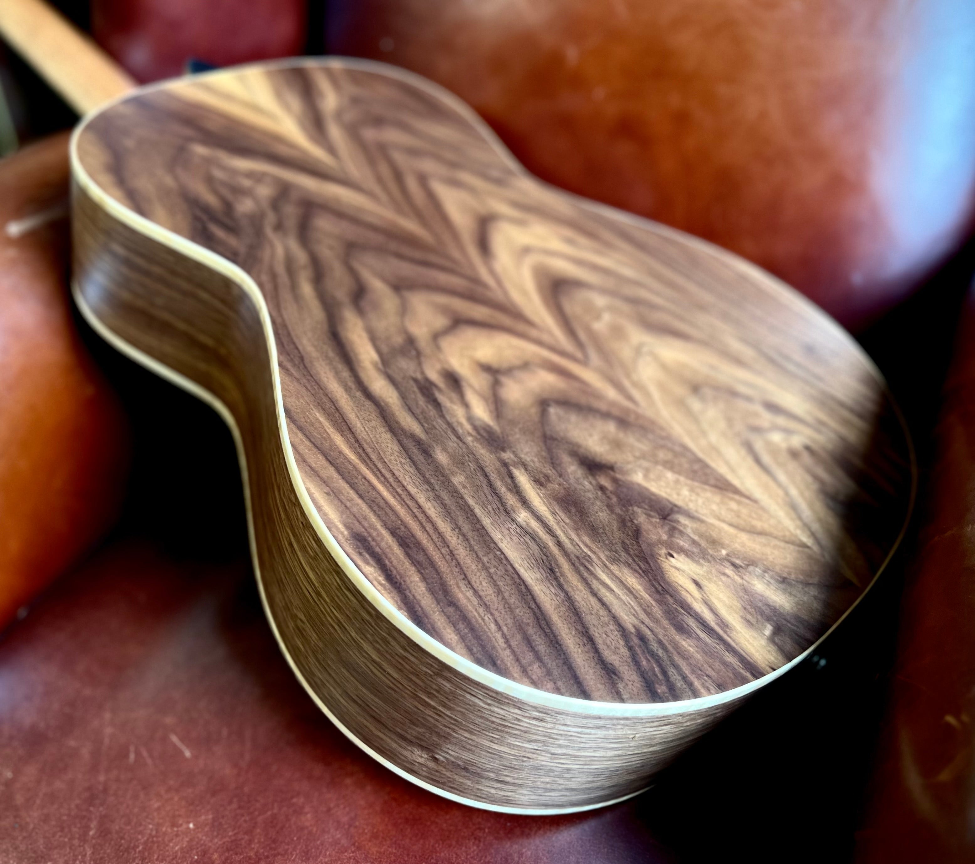 Dowina Walnut OMG Deluxe (Torrified Semi-Gloss Swiss Moon Spruce), Acoustic Guitar for sale at Richards Guitars.