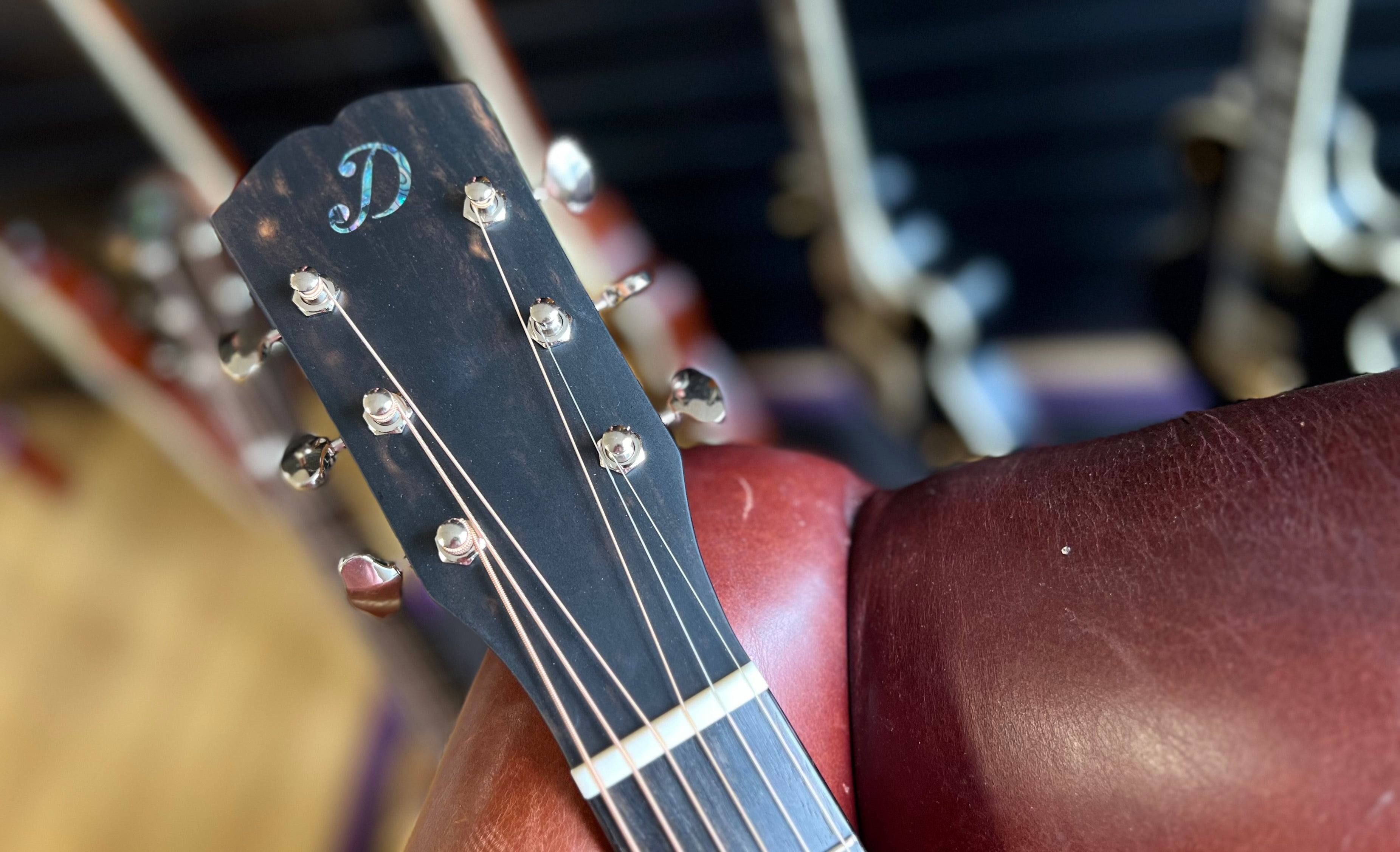 Dowina Walnut OMG Swiss Moon Spruce. OM Body Acoustic Guitar, Acoustic Guitar for sale at Richards Guitars.