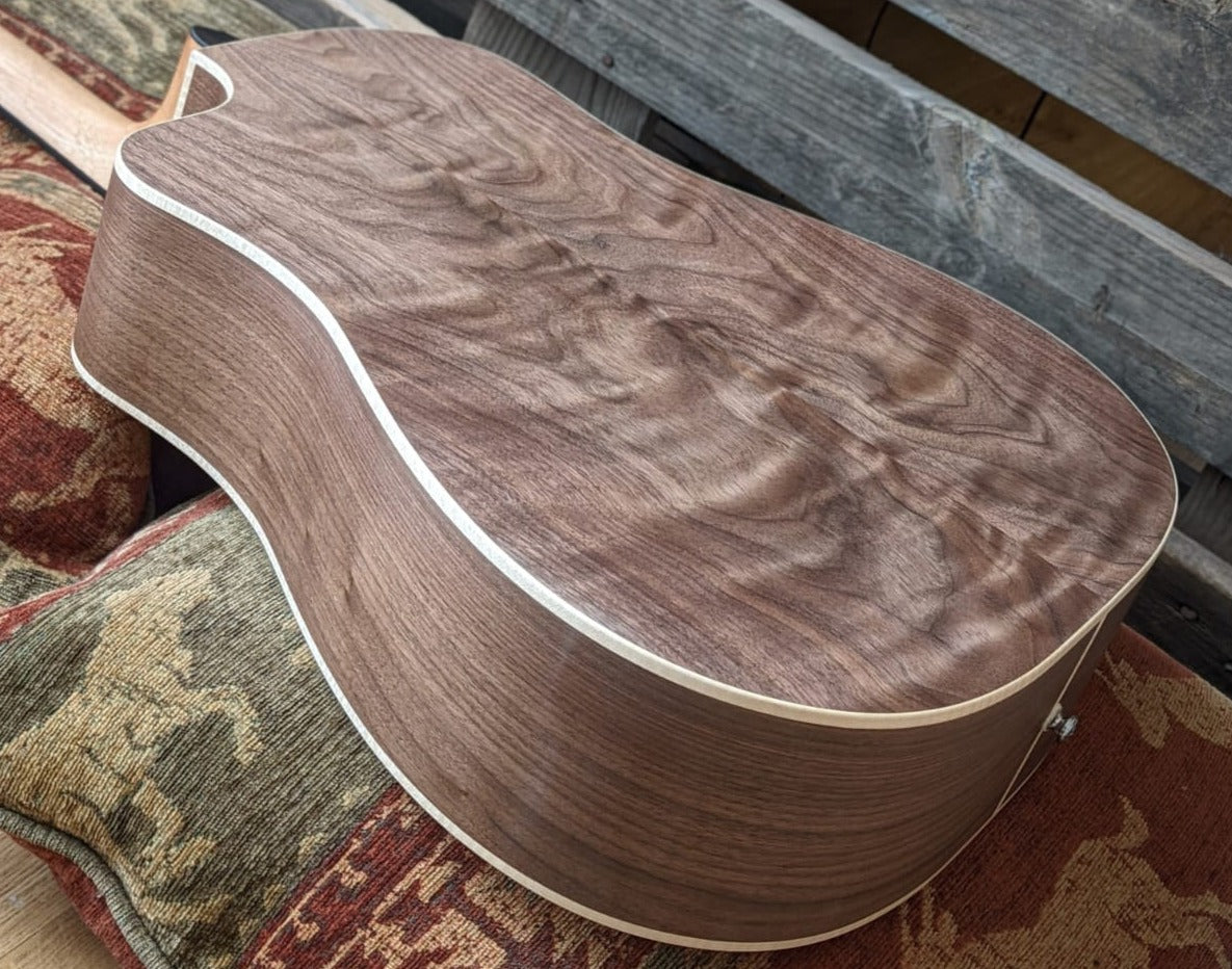 Dowina Walnut (SOL) Dreadnought Cutaway, Acoustic Guitar for sale at Richards Guitars.