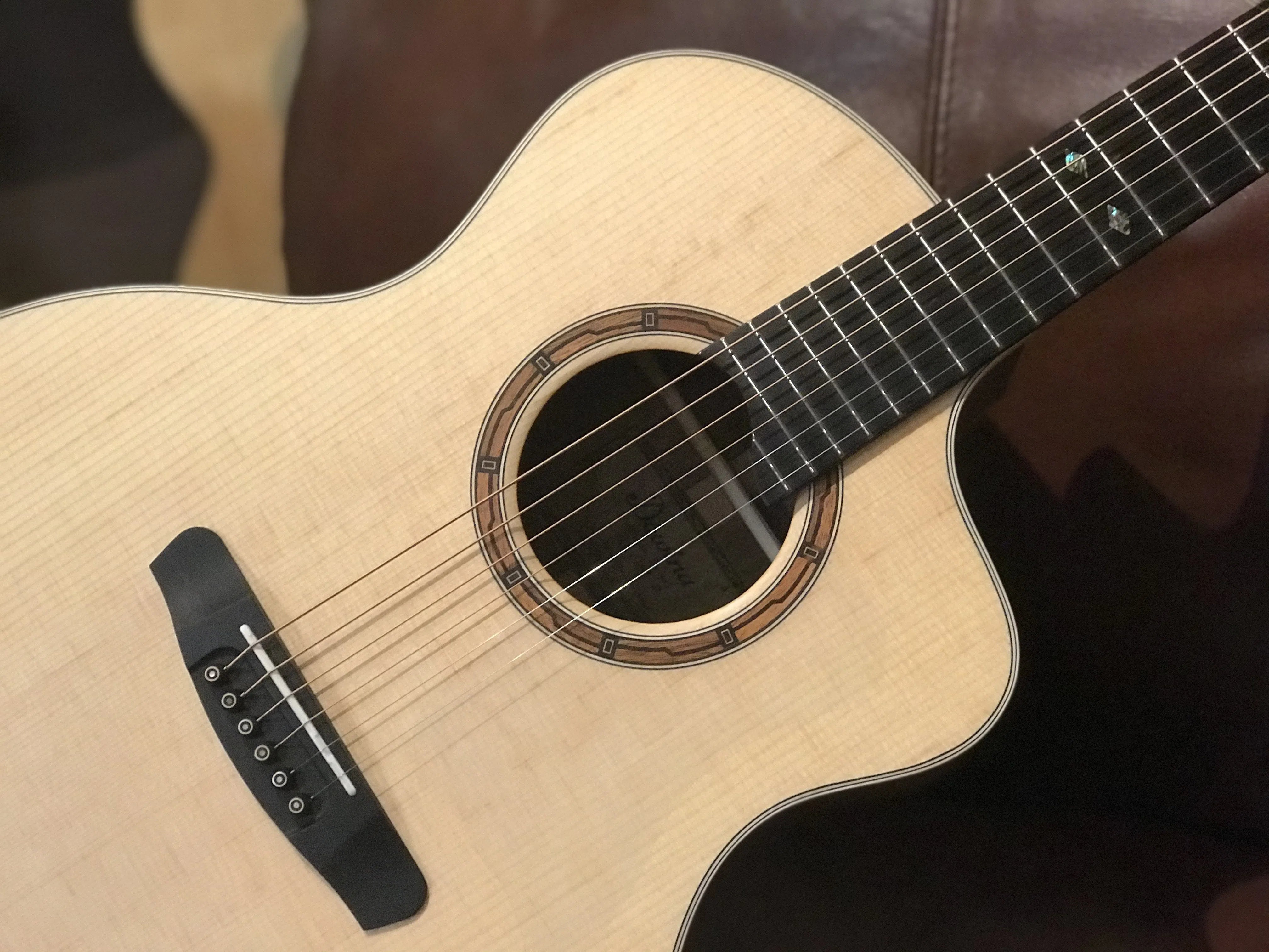 Dowina Walnut (Sol) GAC DS, Acoustic Guitar for sale at Richards Guitars.