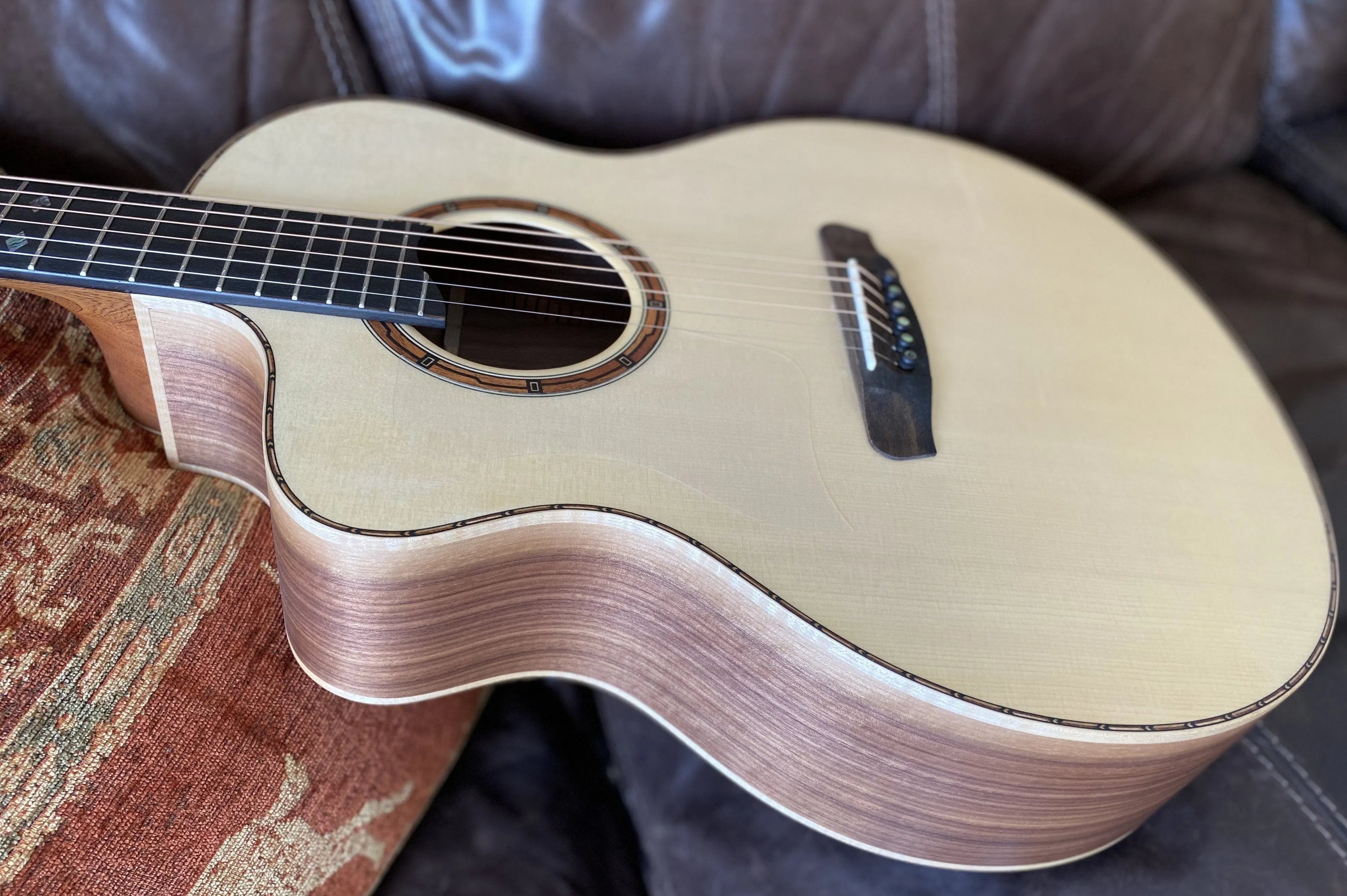 Dowina Walnut (Sol) GAC DS Left Handed, Acoustic Guitar for sale at Richards Guitars.