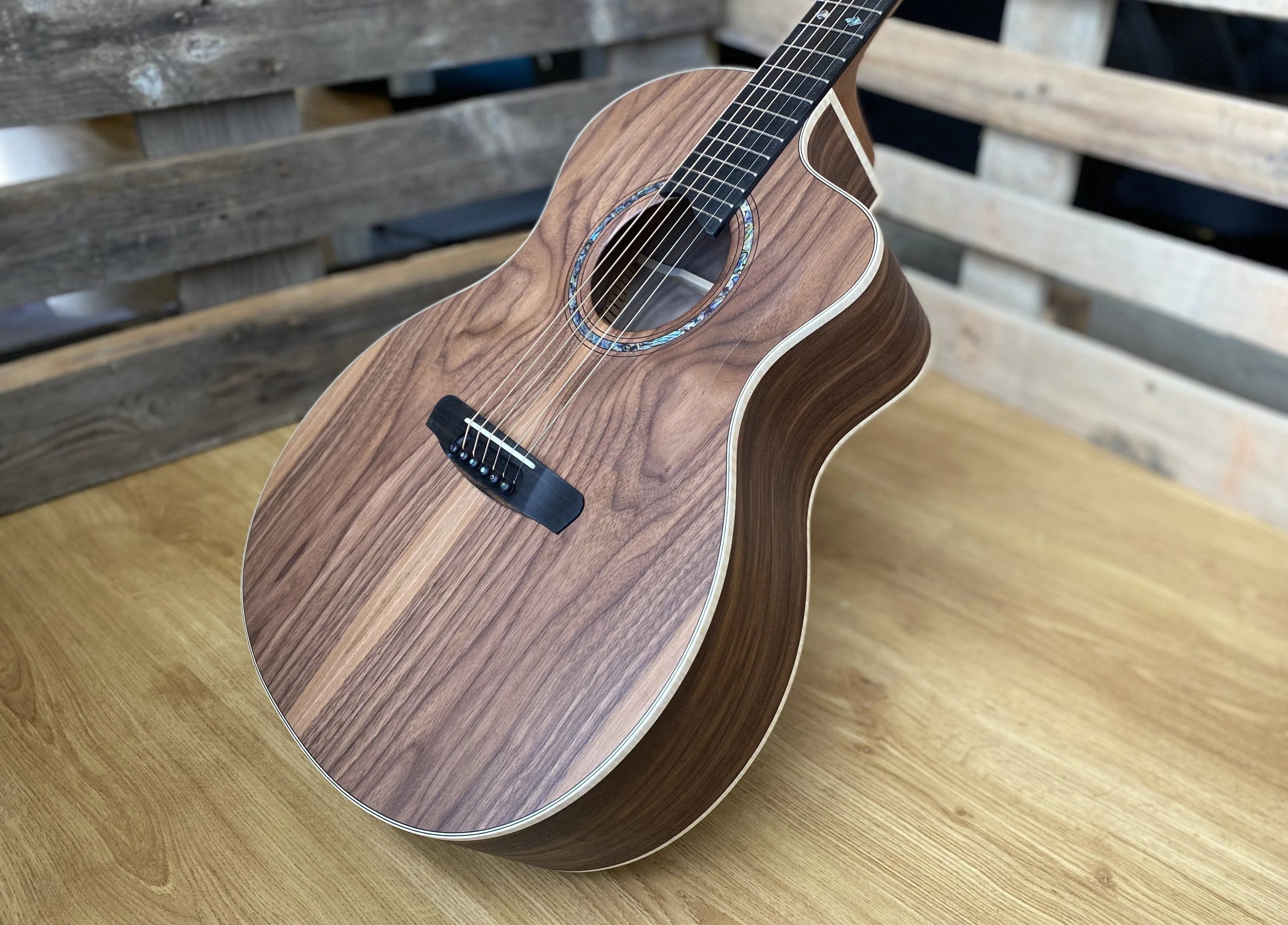 Dowina Walnut Tribute GAC, Acoustic Guitar for sale at Richards Guitars.