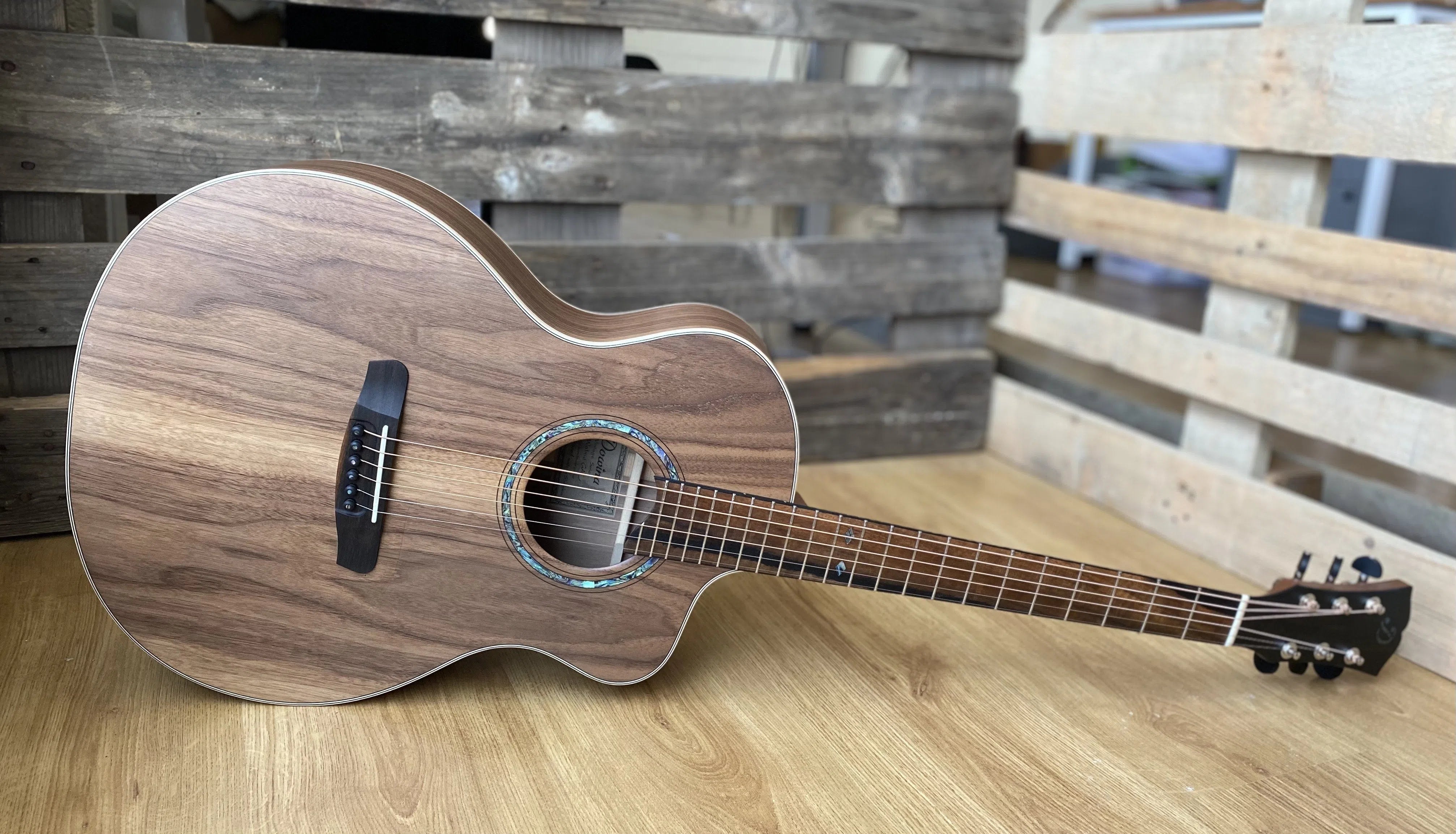 Dowina Walnut Tribute GAC, Acoustic Guitar for sale at Richards Guitars.