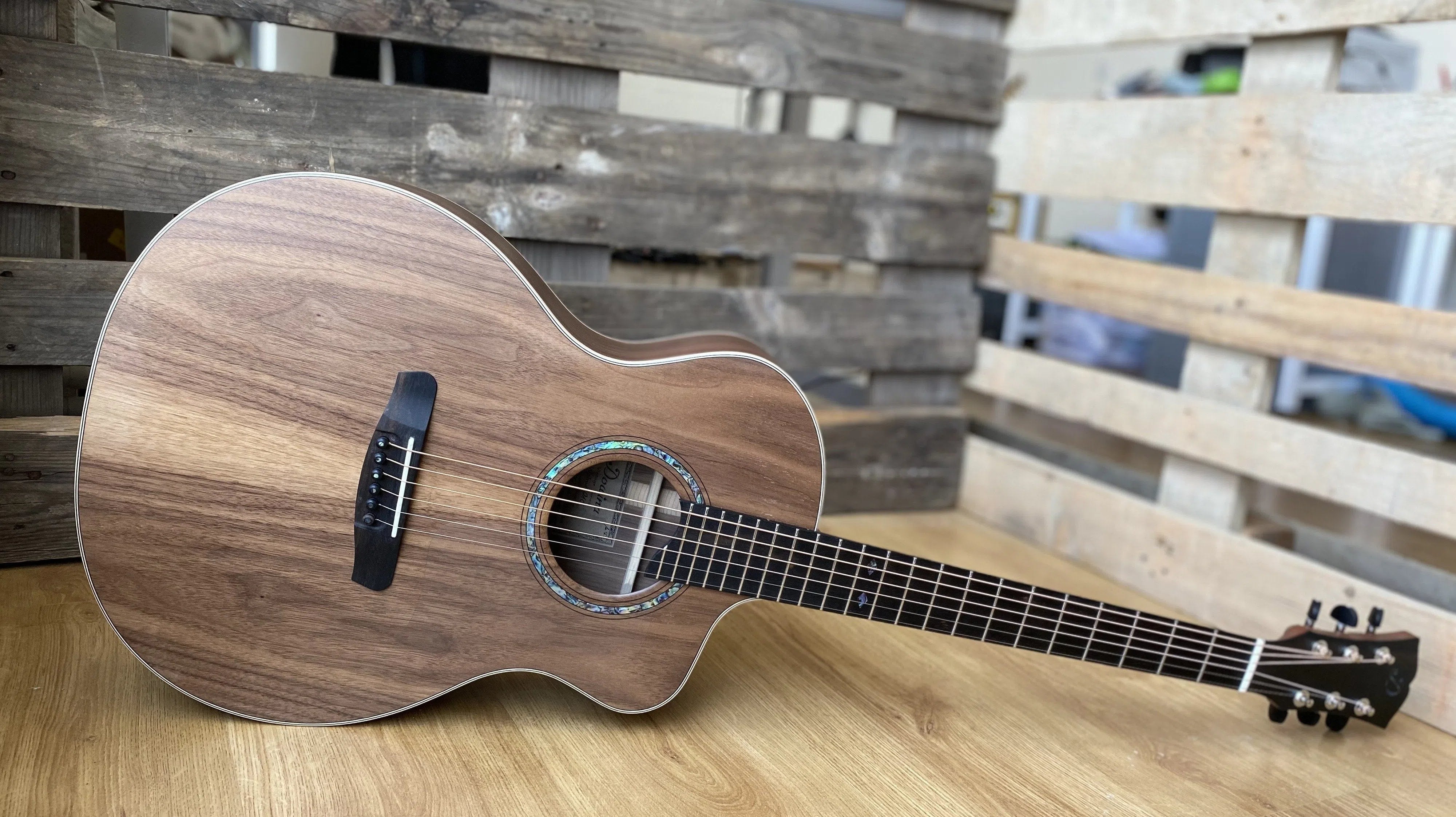 Dowina Walnut Tribute GAC, Acoustic Guitar for sale at Richards Guitars.