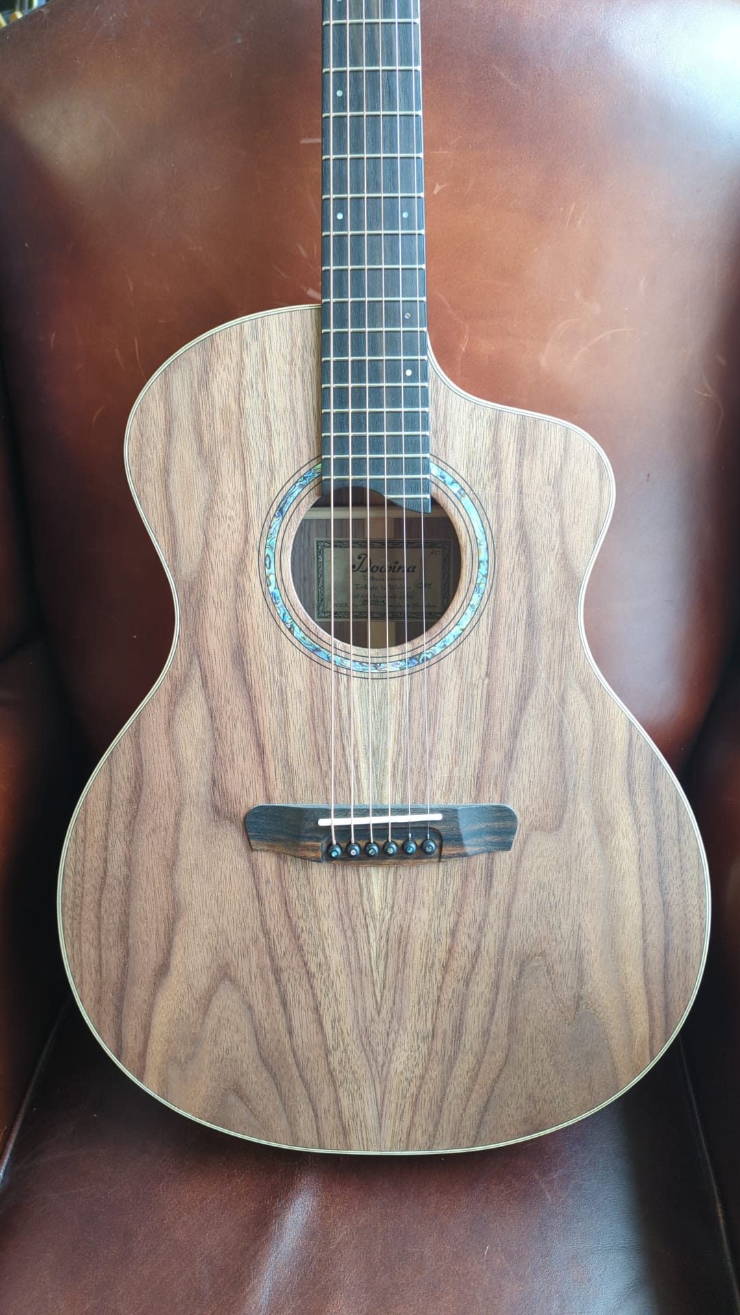 Dowina Walnut Tribute GAC, Acoustic Guitar for sale at Richards Guitars.