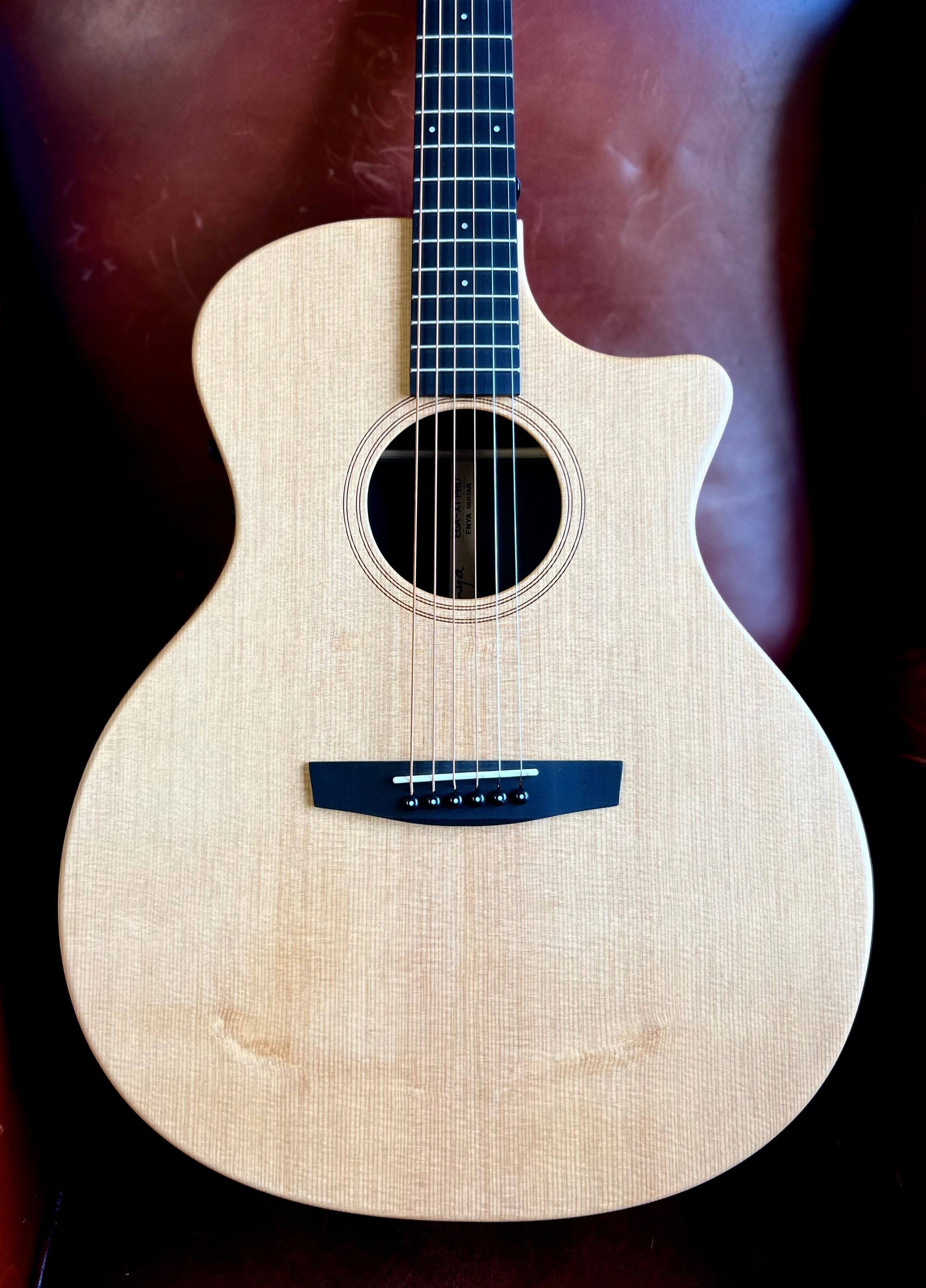 Enya EGA-X1 Pro/EQ Natural Electro-Acoustic Guitar 41", Electro Acoustic Guitar for sale at Richards Guitars.