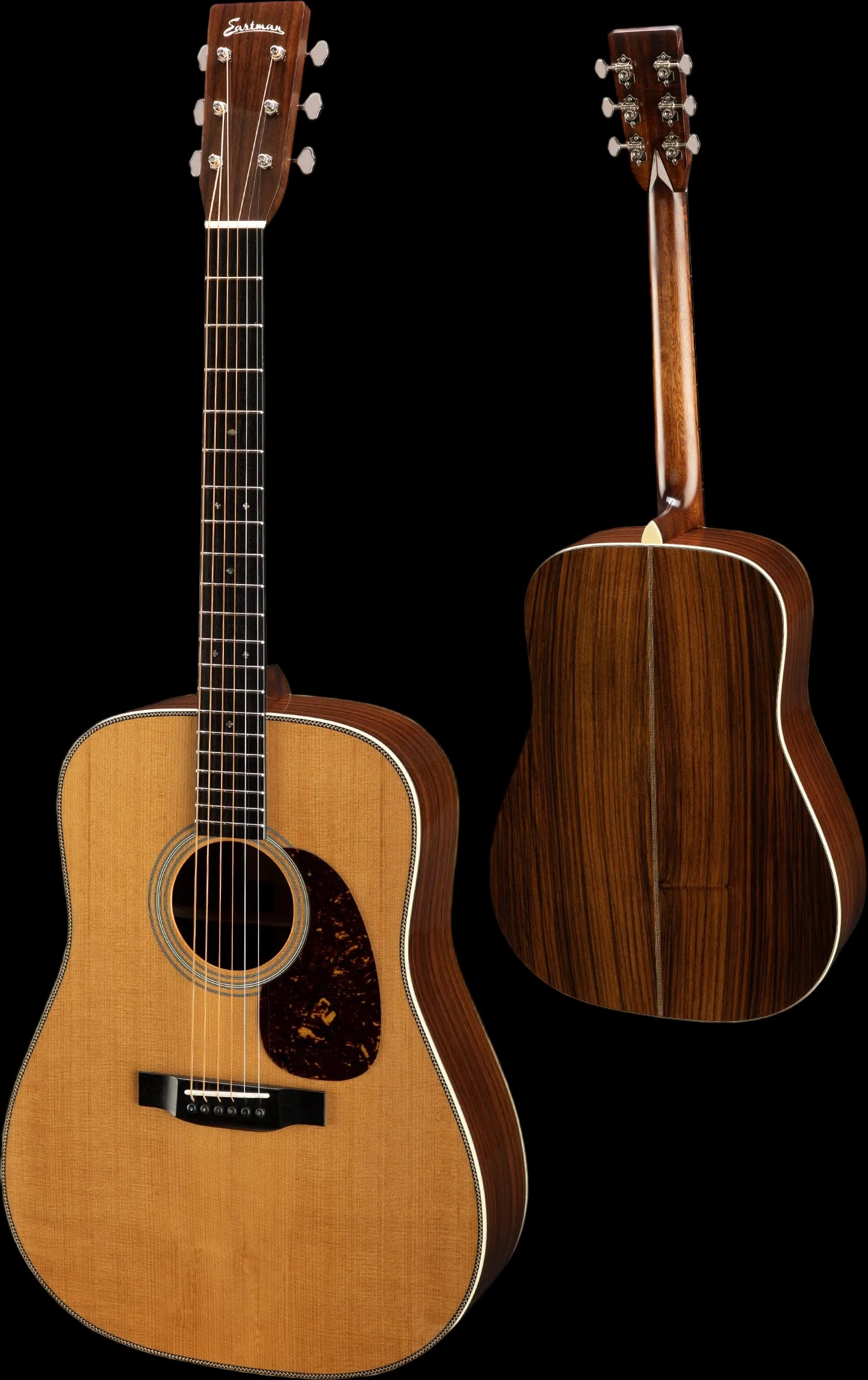 Buy Eastman E8D-TC Natural Acoustic Guitar (Price inc. Custom Pro Setup Package) 