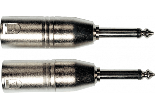 1/4" MONO MALE / XLR MALE X 2