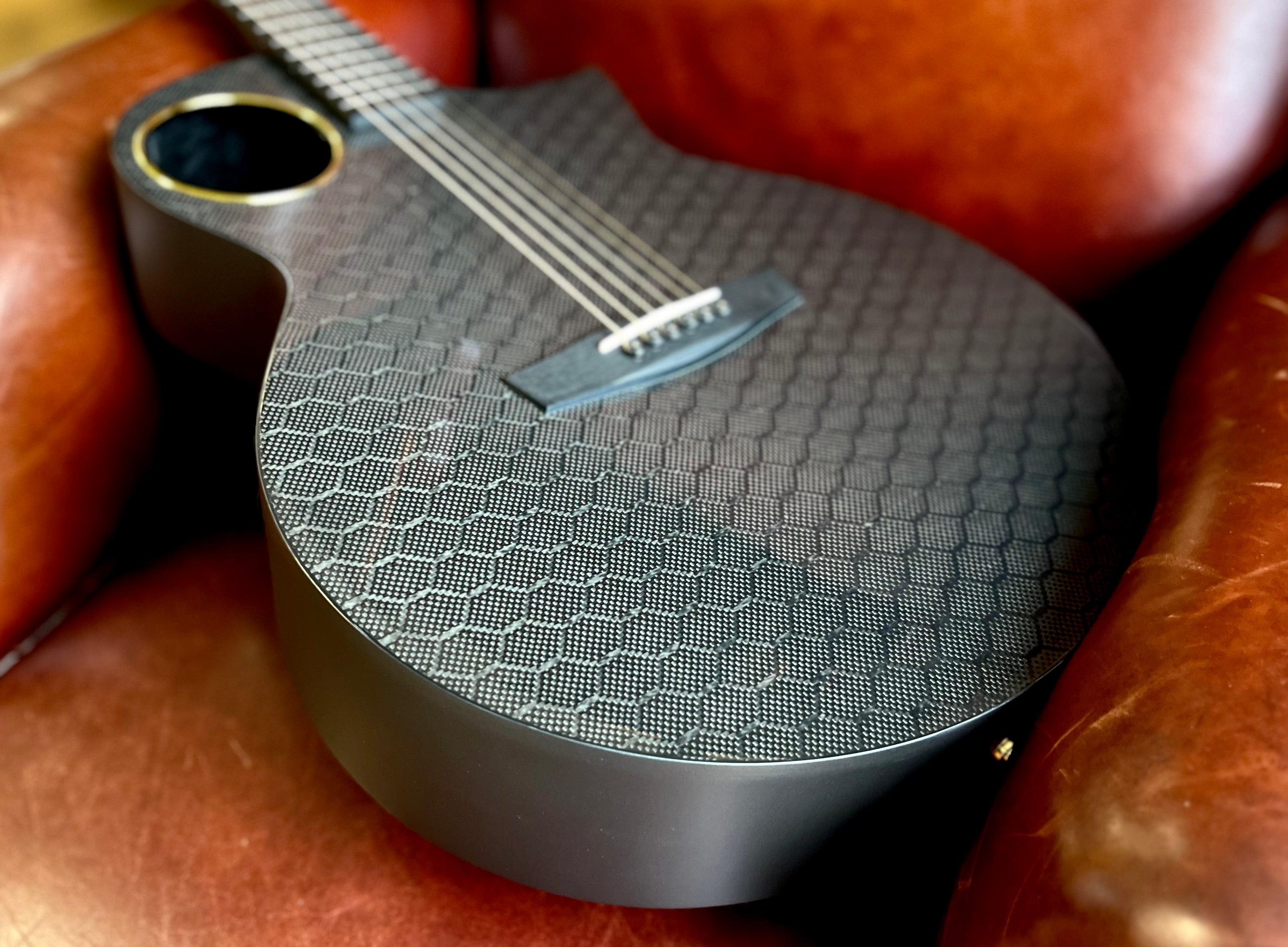 Enya X4 PRO Carbon Fibre Electro-Acoustic Travel Guitar, Electro Acoustic Guitar for sale at Richards Guitars.