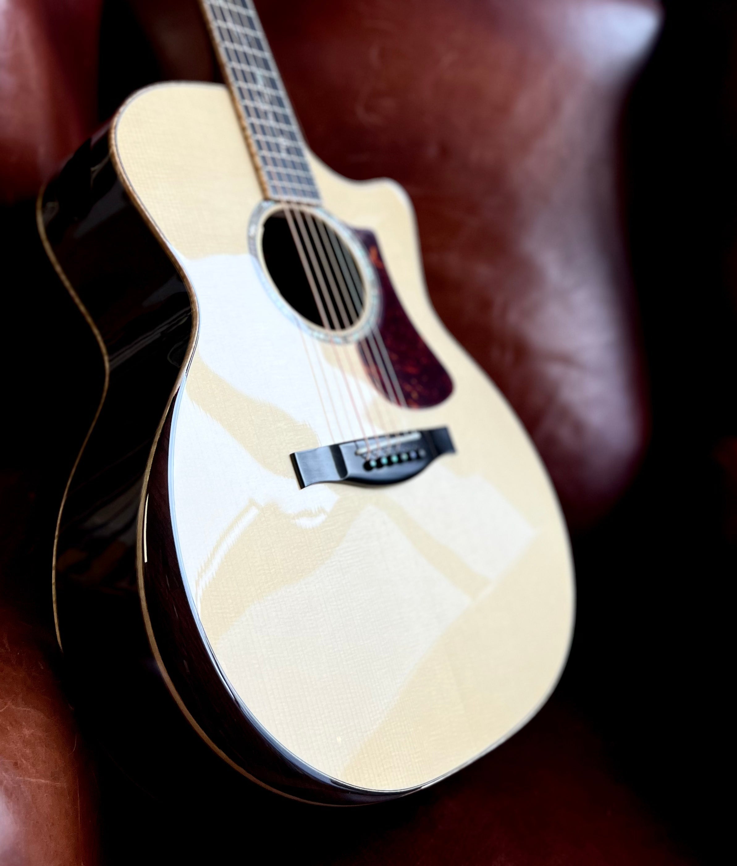 Eastman AC822CE 2024 Model, Electro Acoustic Guitar for sale at Richards Guitars.