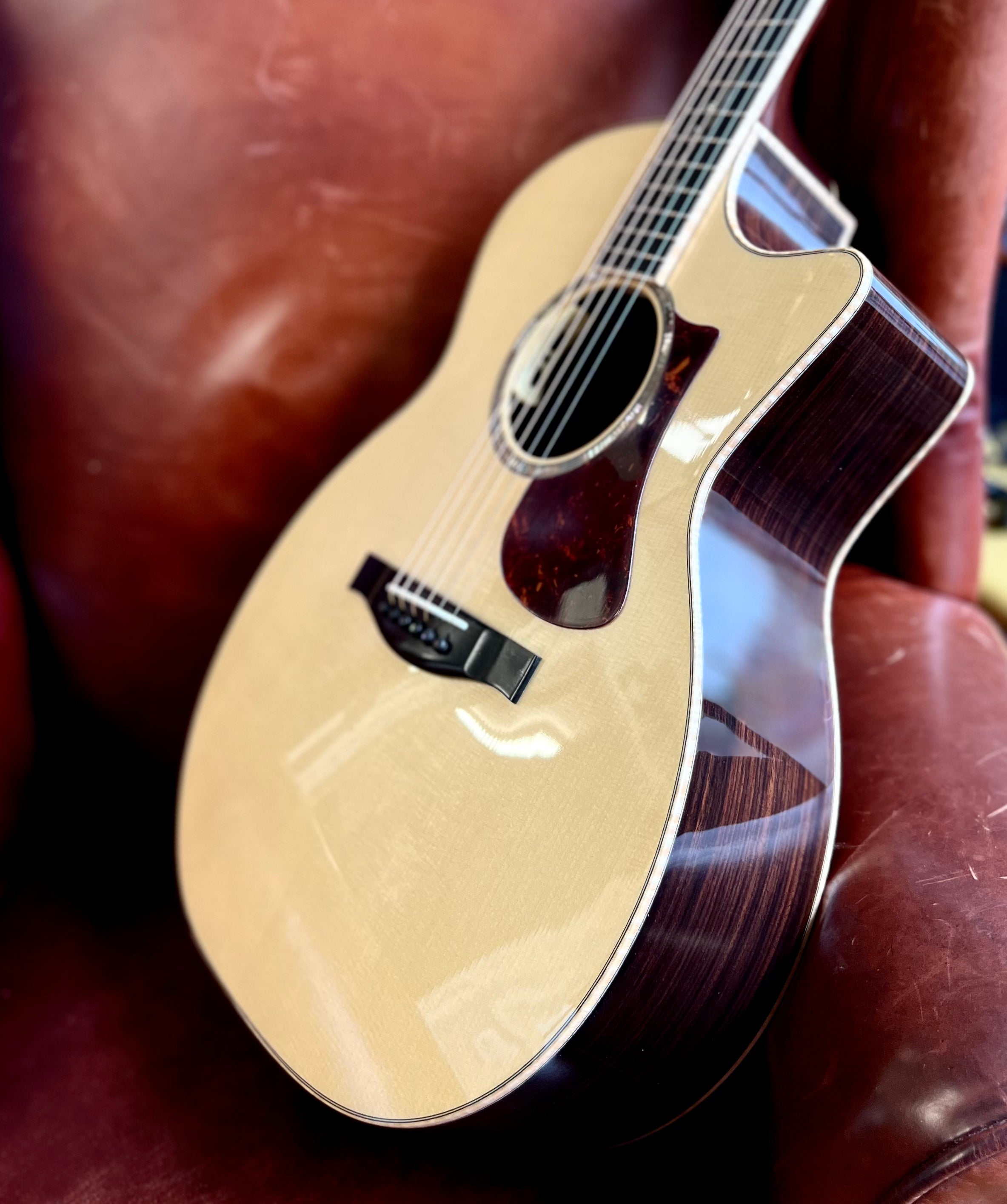 Eastman AC822CE 2024 Model, Electro Acoustic Guitar for sale at Richards Guitars.