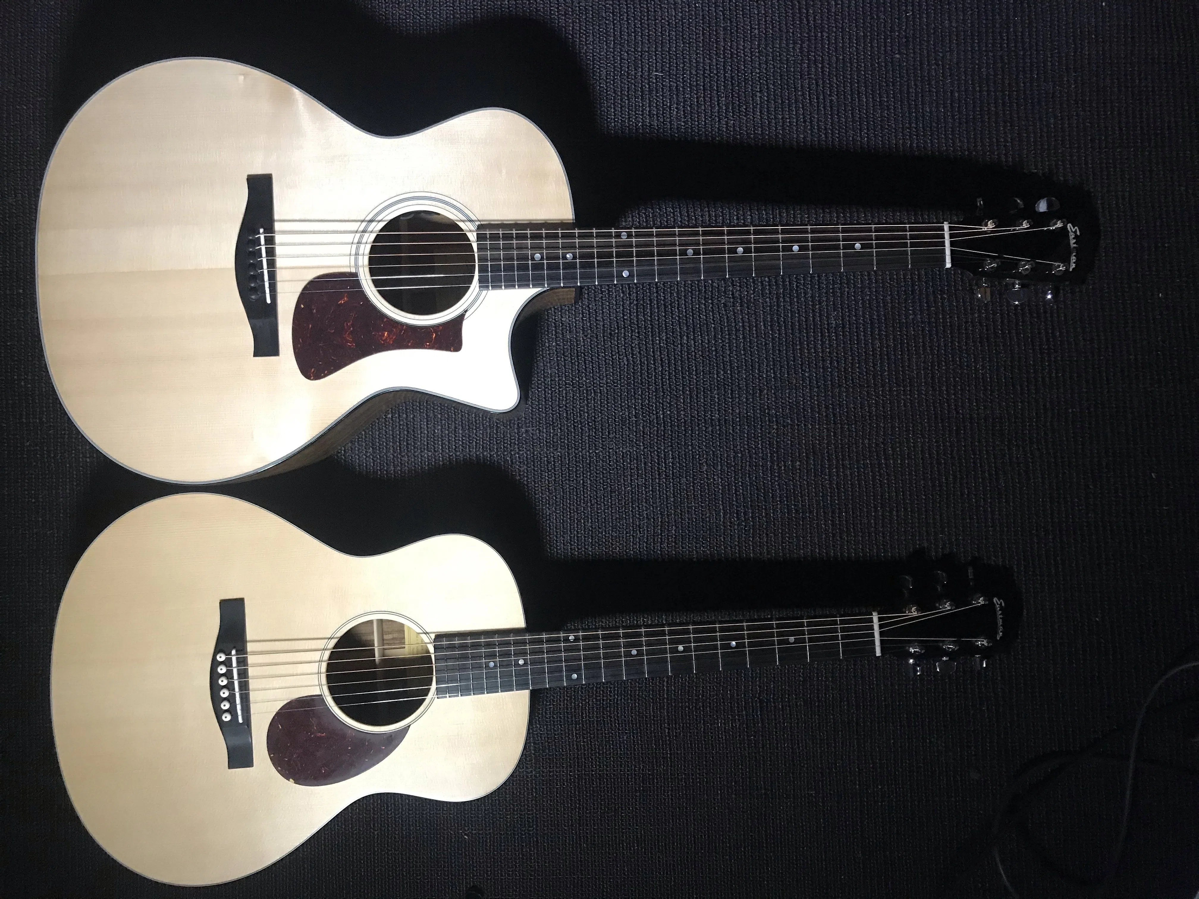 Eastman ACTG-2E Travel Guitar, Electro Acoustic Guitar for sale at Richards Guitars.