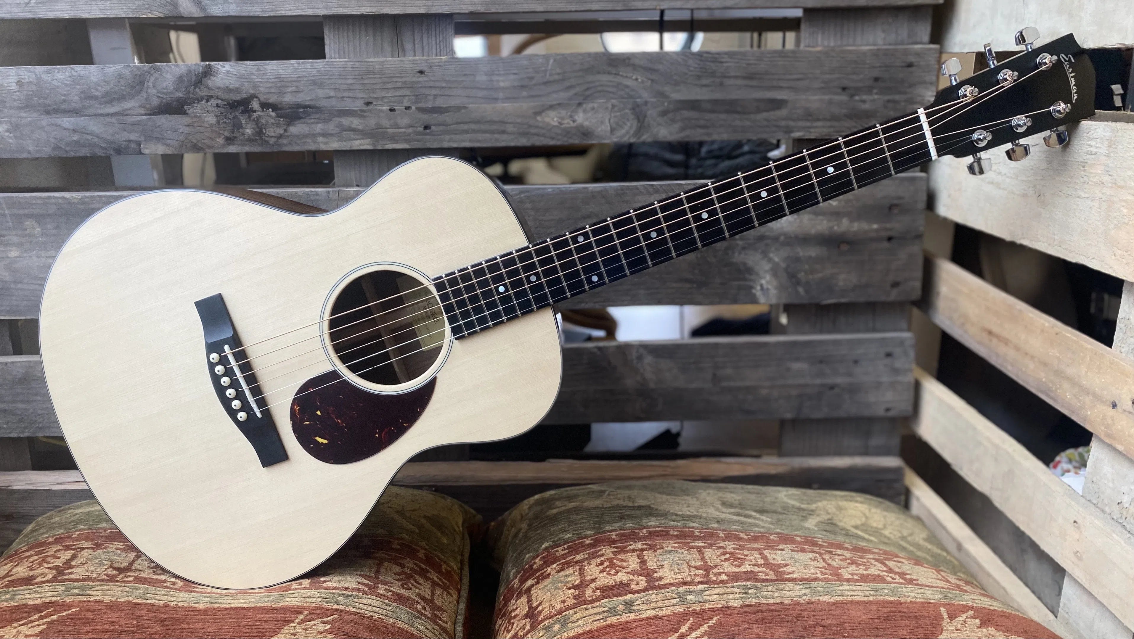 Eastman ACTG-2E Travel Guitar, Electro Acoustic Guitar for sale at Richards Guitars.