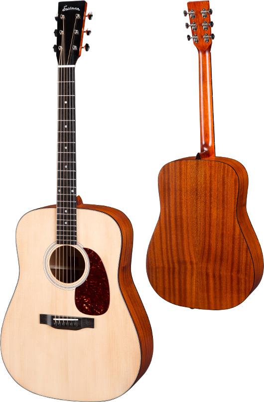 Eastman E1DL Left Handed, Acoustic Guitar for sale at Richards Guitars.