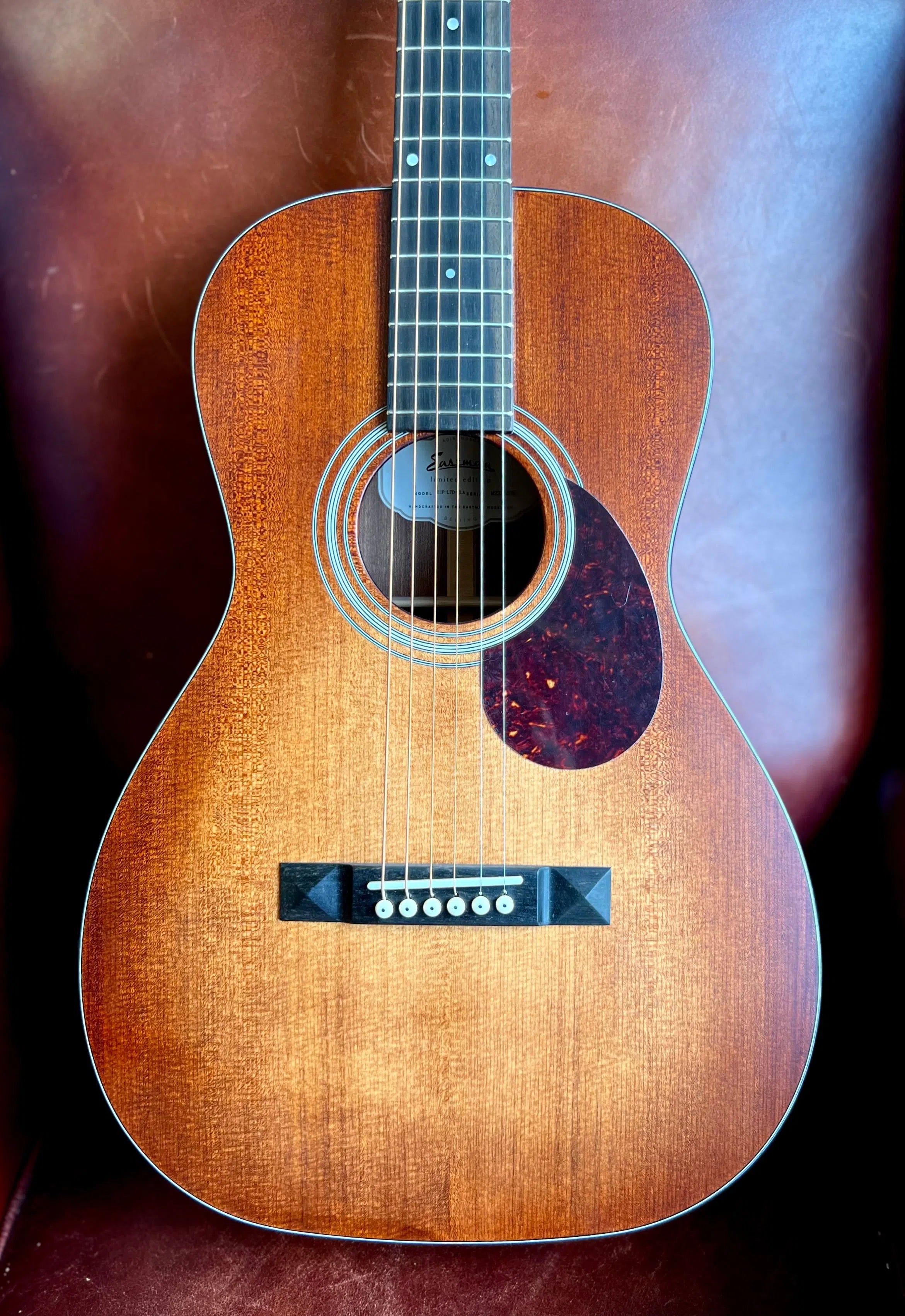 Eastman E1P Limited Edition Blues Master Parlor E1P-LTD -CLA, Acoustic Guitar for sale at Richards Guitars.