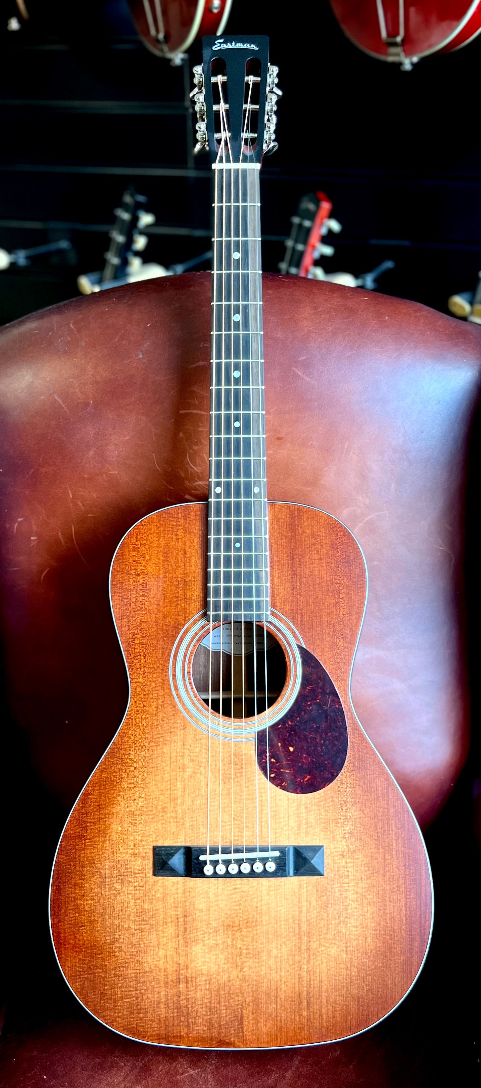 Eastman E1P Limited Edition Blues Master Parlor E1P-LTD -CLA, Acoustic Guitar for sale at Richards Guitars.