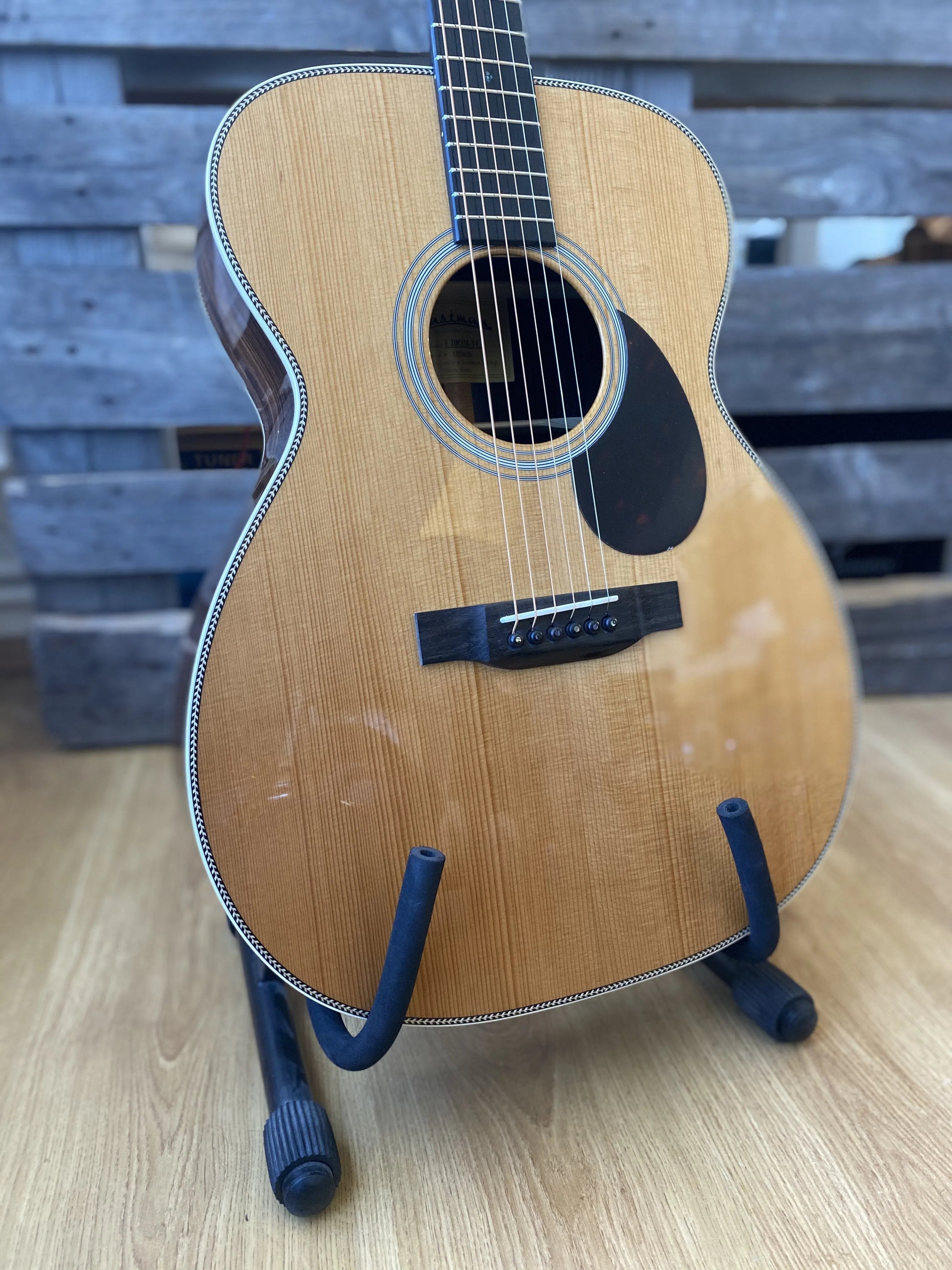 Eastman E20 OM TC Orchestra model, Acoustic Guitar for sale at Richards Guitars.