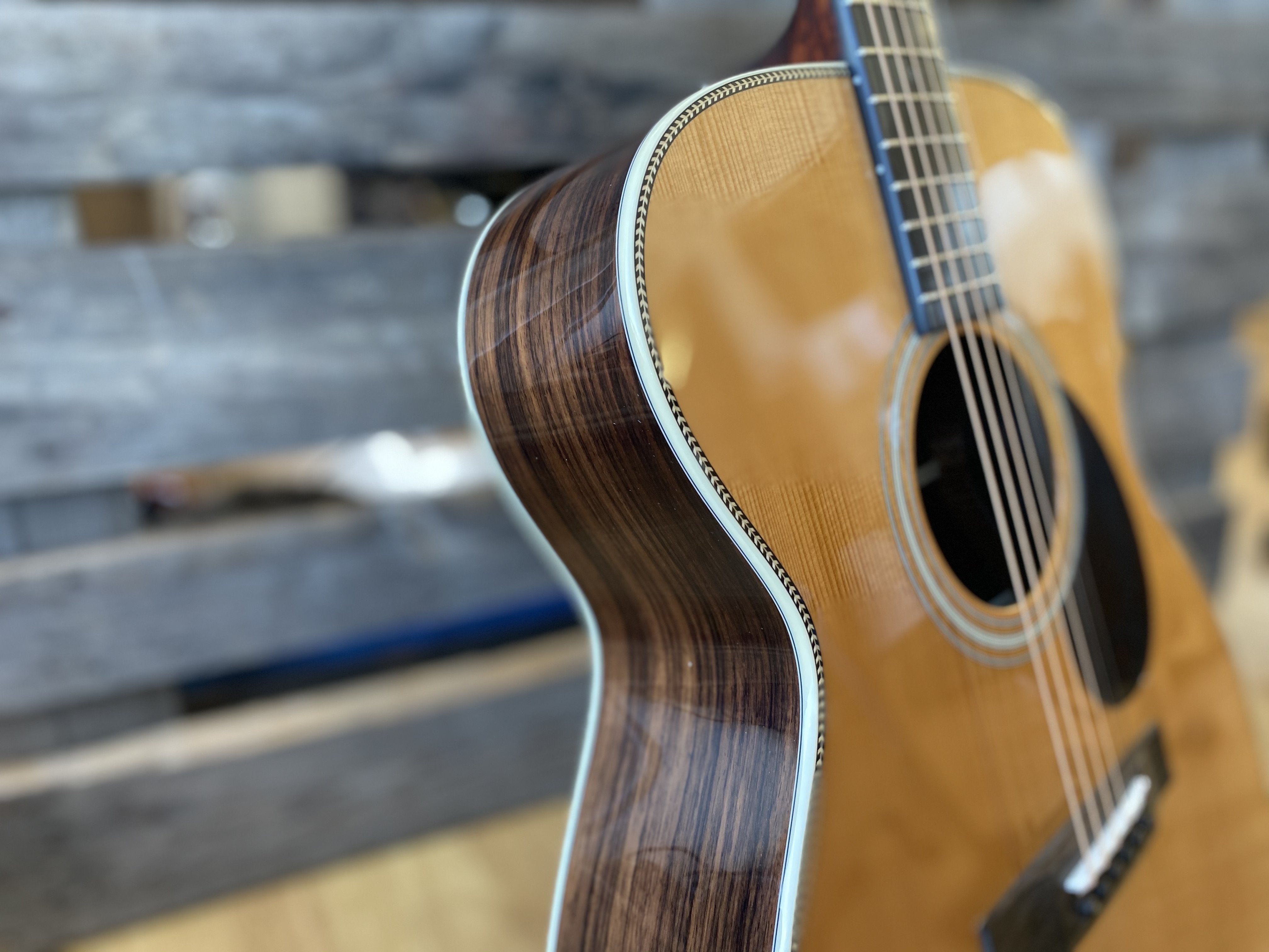 Eastman E20 OM TC Orchestra model, Acoustic Guitar for sale at Richards Guitars.