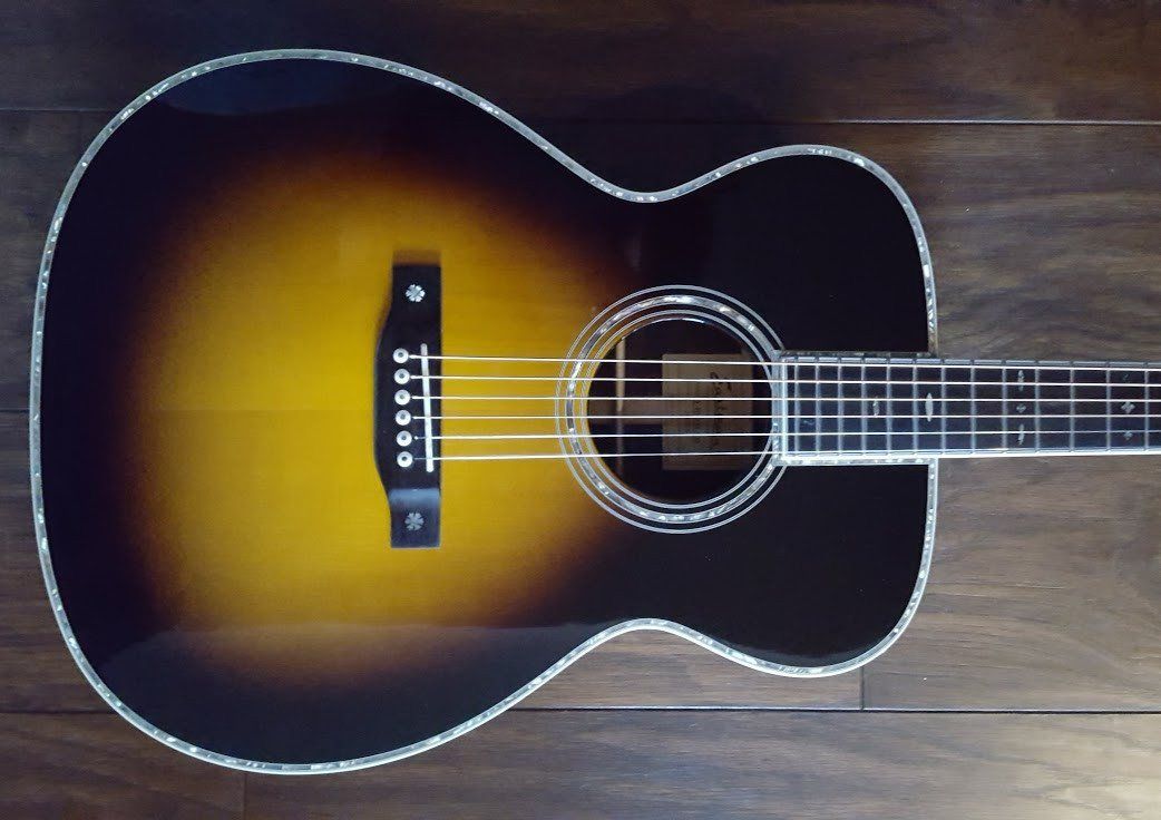 Eastman E40 OM TC SB, Acoustic Guitar for sale at Richards Guitars.