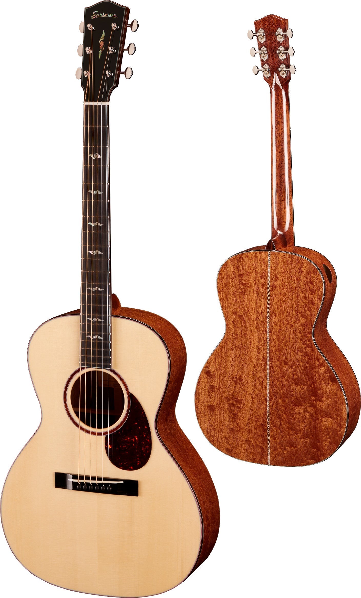 Eastman L-OOSS-QS, natural, Acoustic Guitar, Acoustic Guitar for sale at Richards Guitars.