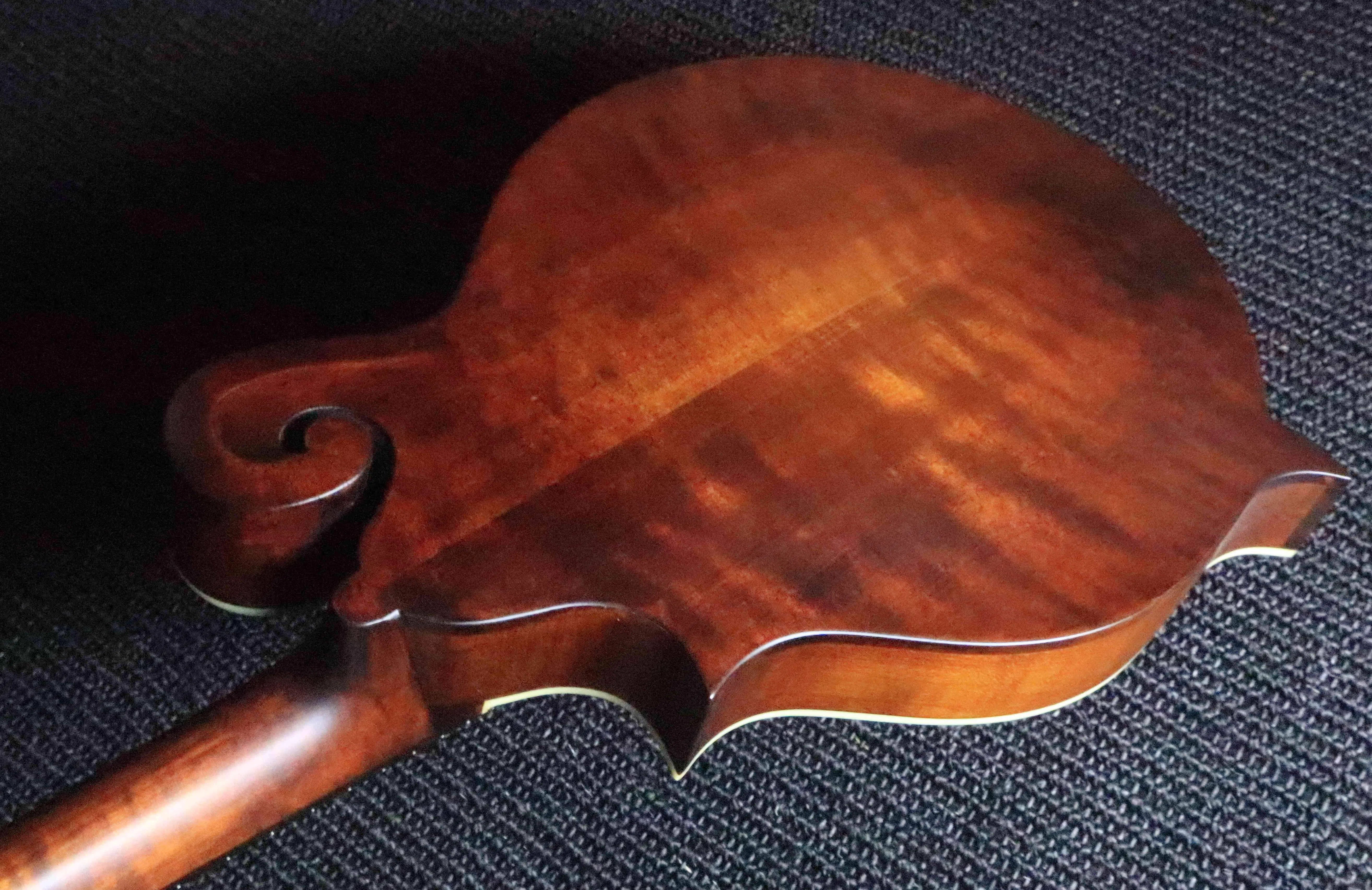 Eastman MD315 F-style Mandolin (F-holes, Solid Spruce top, Solid Maple back and sides, w/Gigbag), Mandolin for sale at Richards Guitars.