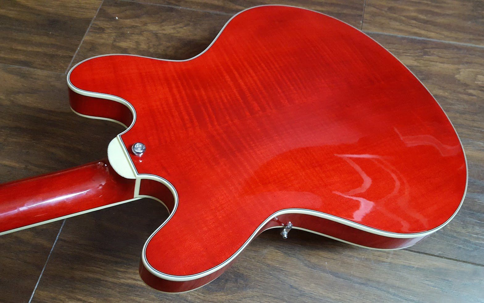 Eastman T486 Red, Electric Guitar for sale at Richards Guitars.